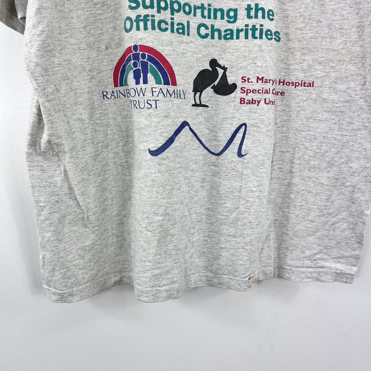 Vintage Vtg Manchester Marathon 1996 Glycosport T-Shirt Rare Sz XL Size US XL / EU 56 / 4 - 9 Thumbnail