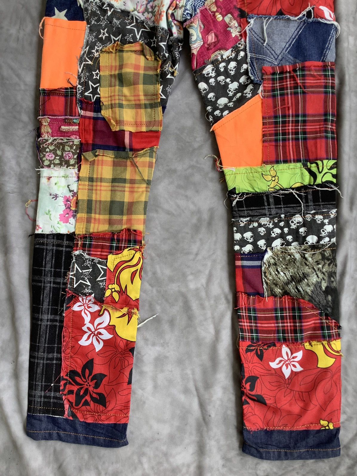 If Six Was Nine If6w9 Style Patchwork Emo Punk Size US 34 / EU 50 - 7 Thumbnail