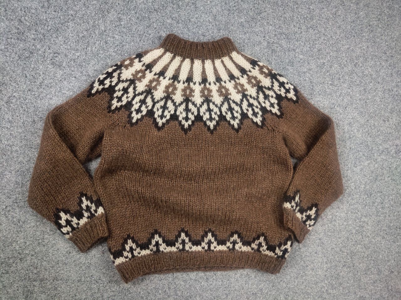 Dale Of Norway The Hand Knitted Association Pattern Wool Sweater Vintage Size US S / EU 44-46 / 1 - 9 Thumbnail