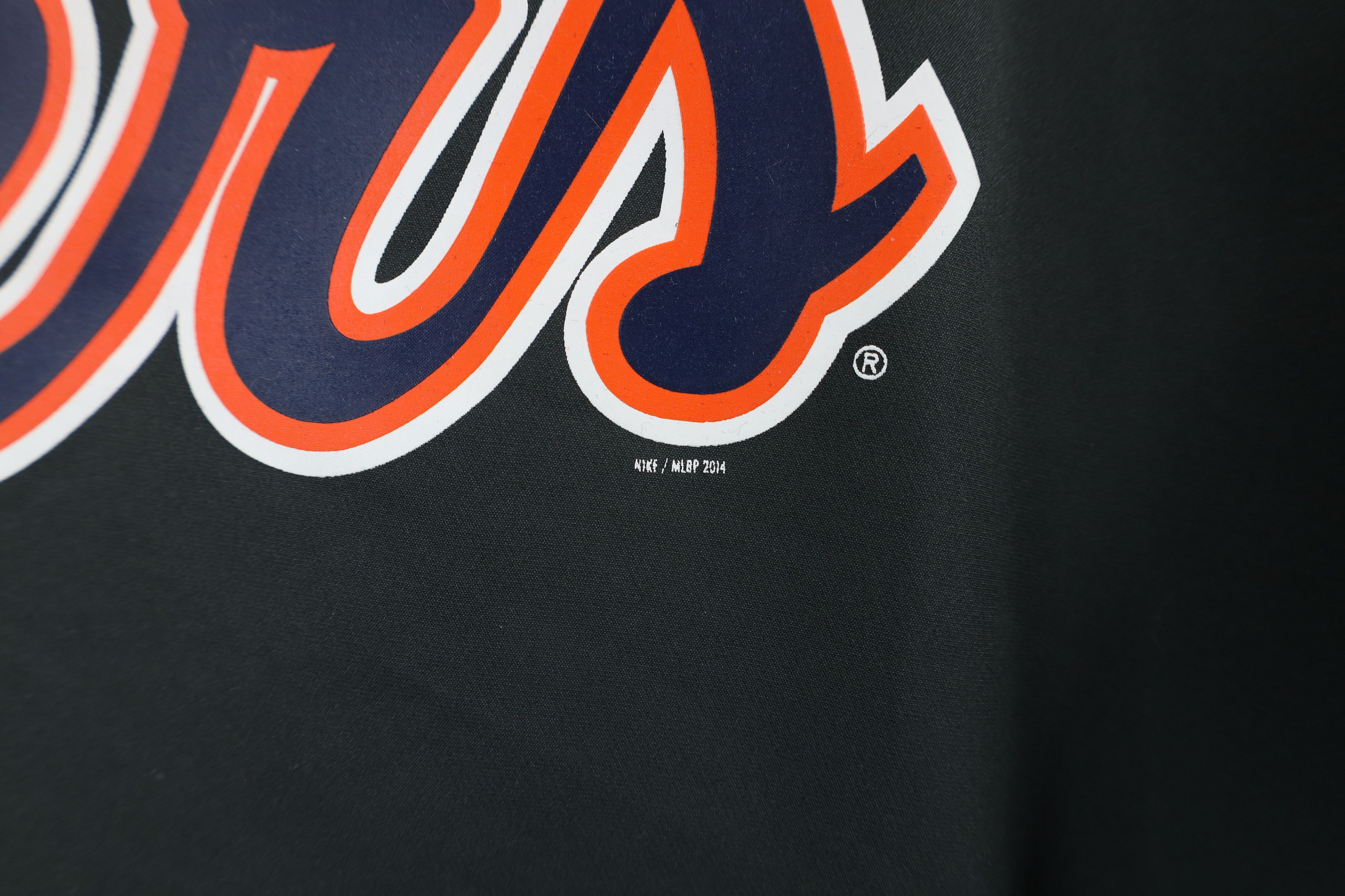 Nike × Vintage Nike Script Detroit Tigers Baseball Half Zip Pullover Jacket Size US XL / EU 56 / 4 - 6 Thumbnail