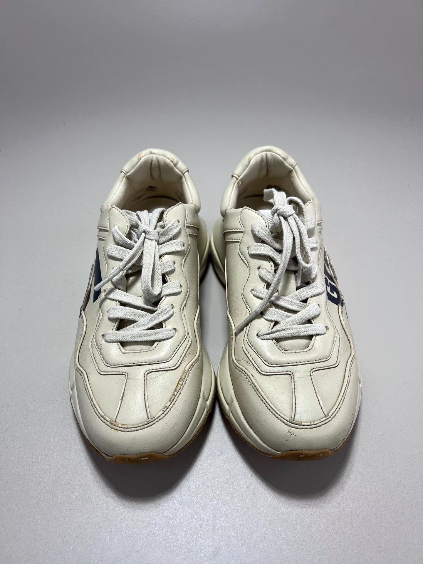 Gucci GUCCI 25th Anniversary Logo Print Dad Sneakers Size US 5.5 / IT 35.5 - 2 Thumbnail