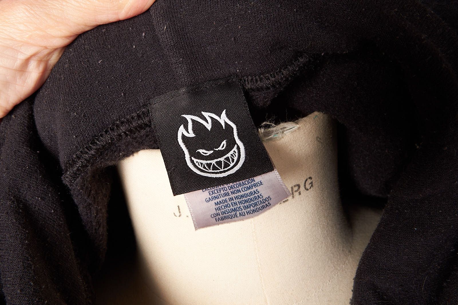 Spitfire Y2K Spitfire Black Hoodie White Lettering Sweatshirt Size US M / EU 48-50 / 2 - 8 Thumbnail