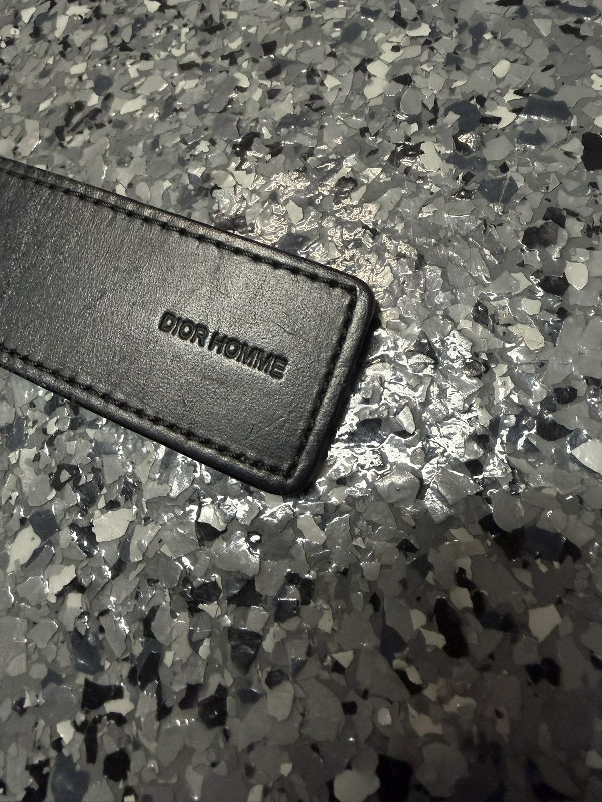 Dior Dior Homme D-Point Belt Black Size 85 Size 28 - 5 Thumbnail