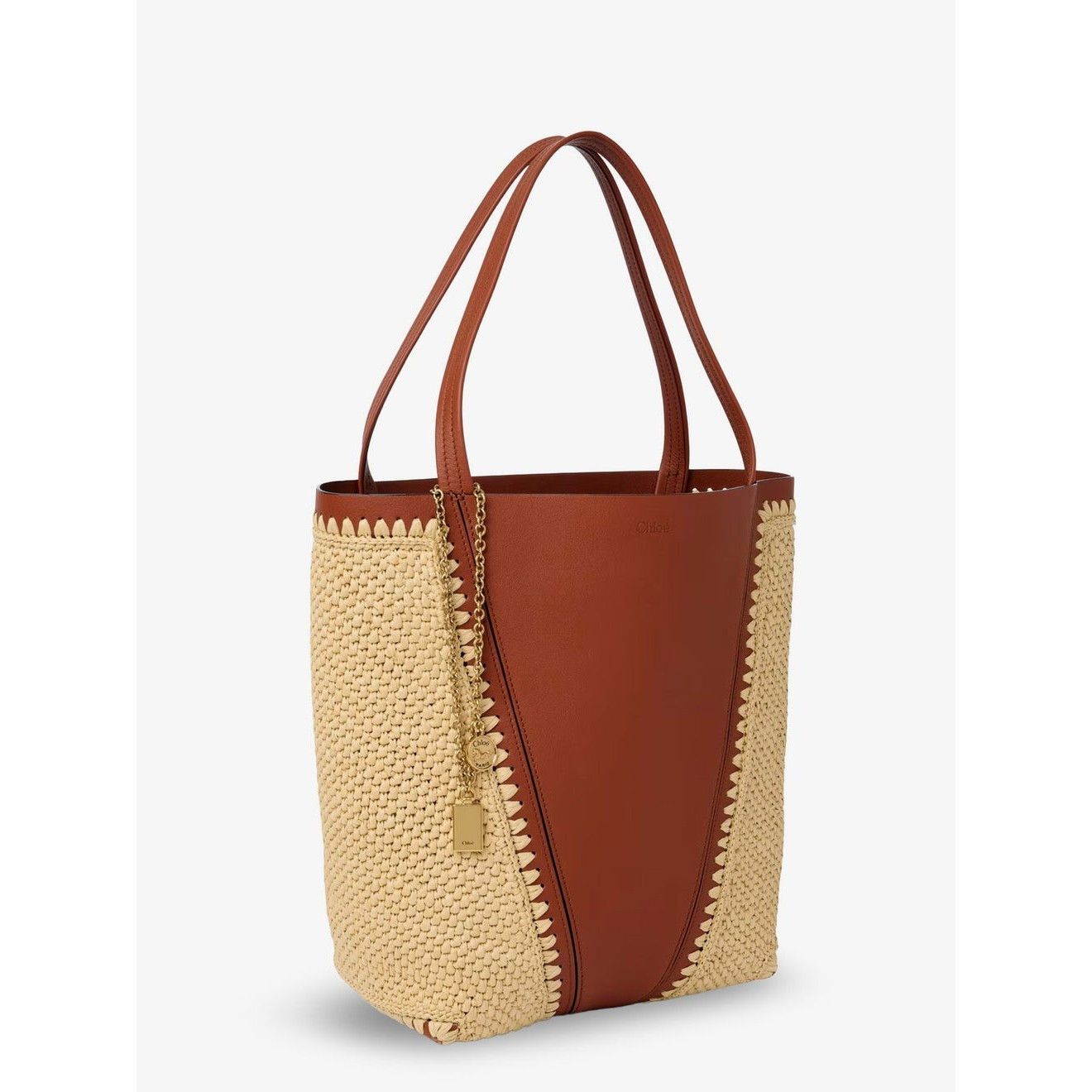 Chloe Chloe Spin Brown Tote Bag New & Authentic Size ONE SIZE - 3 Thumbnail