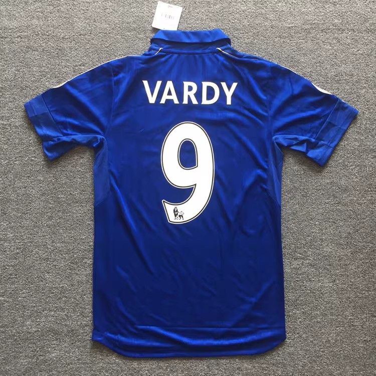2016 2017 Leicester City F.C #9 Jamie Vardy Jersey M