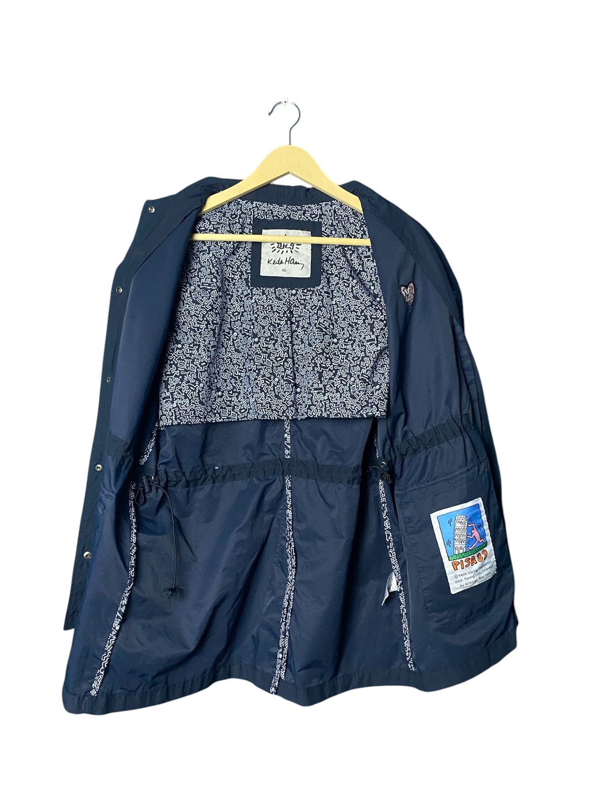 Japanese Brand × Keith Haring × Vintage Keith Haring women jacket Size L / US 10 / IT 46 - 5 Thumbnail