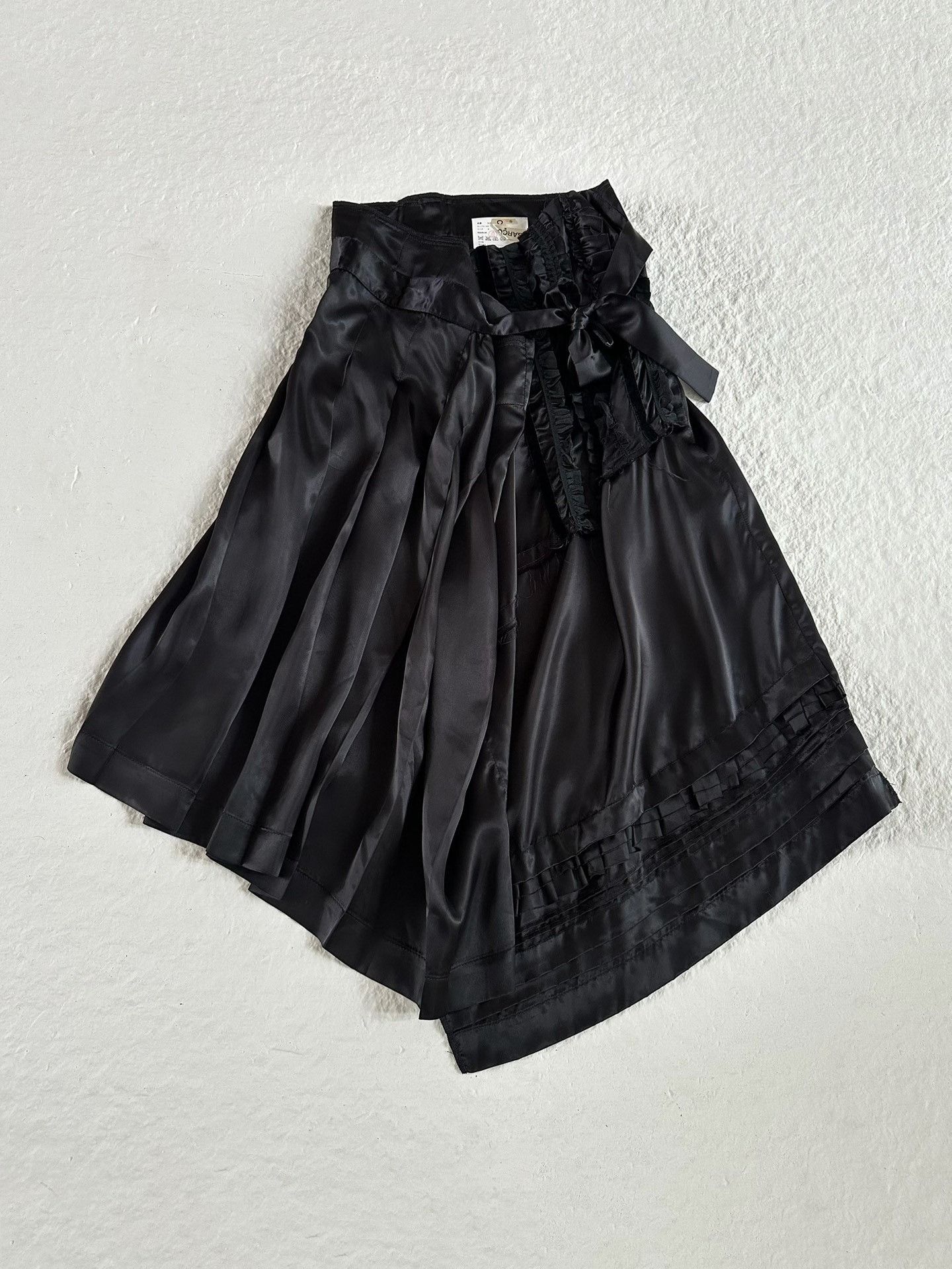 Comme des Garcons Comme des Garçons 2005 Layered Cupro Skirt Size 24" / US 00 / IT 34 - 1 Thumbnail