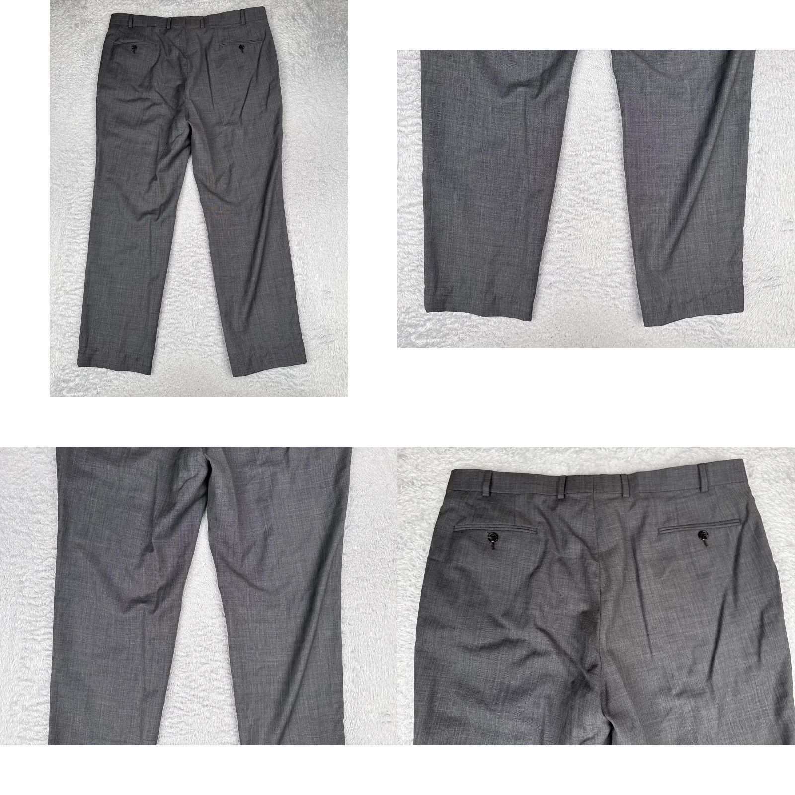 Ralph Lauren Lauren Ralph Lauren Pants Mens 38x32 Gray Wool Blend Dress Flat Front Slacks Size US 38 / EU 54 - 9 Thumbnail