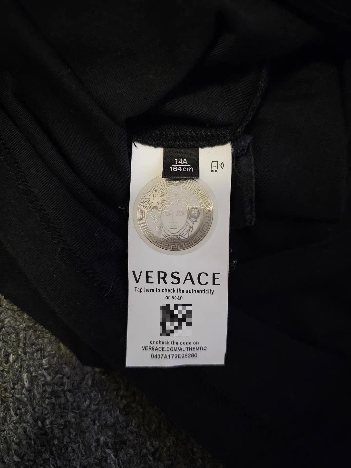 Versace Versace Main Line Kids' T-shirt Q4 Size US S / EU 44-46 / 1 - 5 Thumbnail