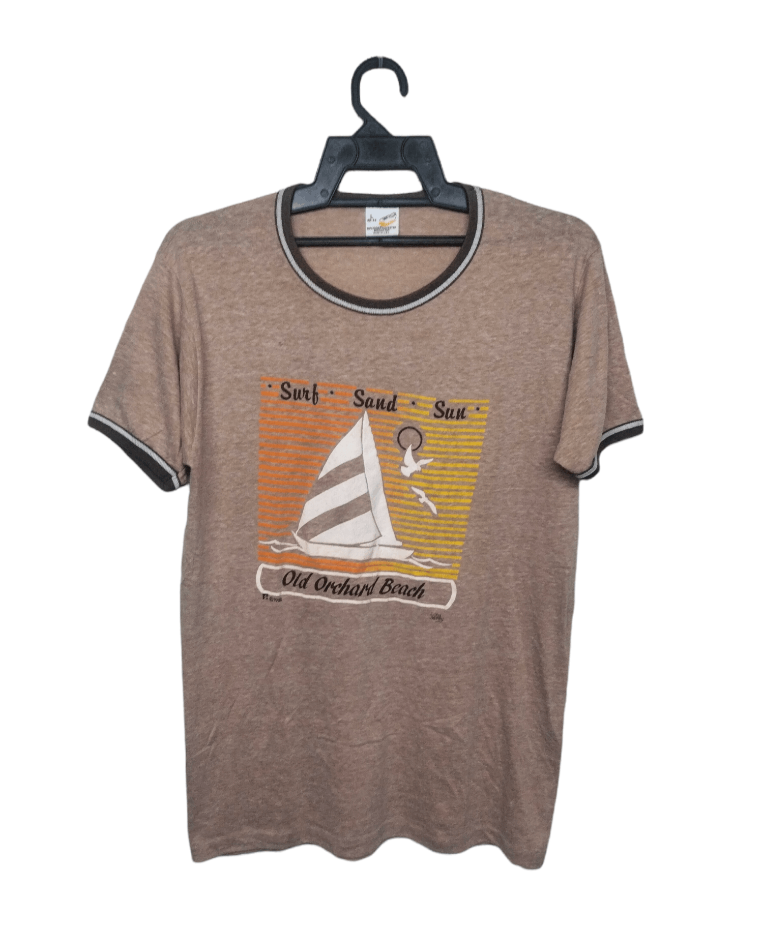 Vintage Vintage 80's old orchard beach tshirt Size US M / EU 48-50 / 2 - 1 Thumbnail