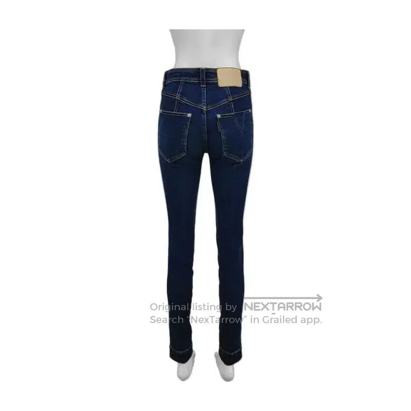 Louis Vuitton Louis Vuitton Women's Dark Blue Cotton Jeans . Size 23" - 2 Thumbnail