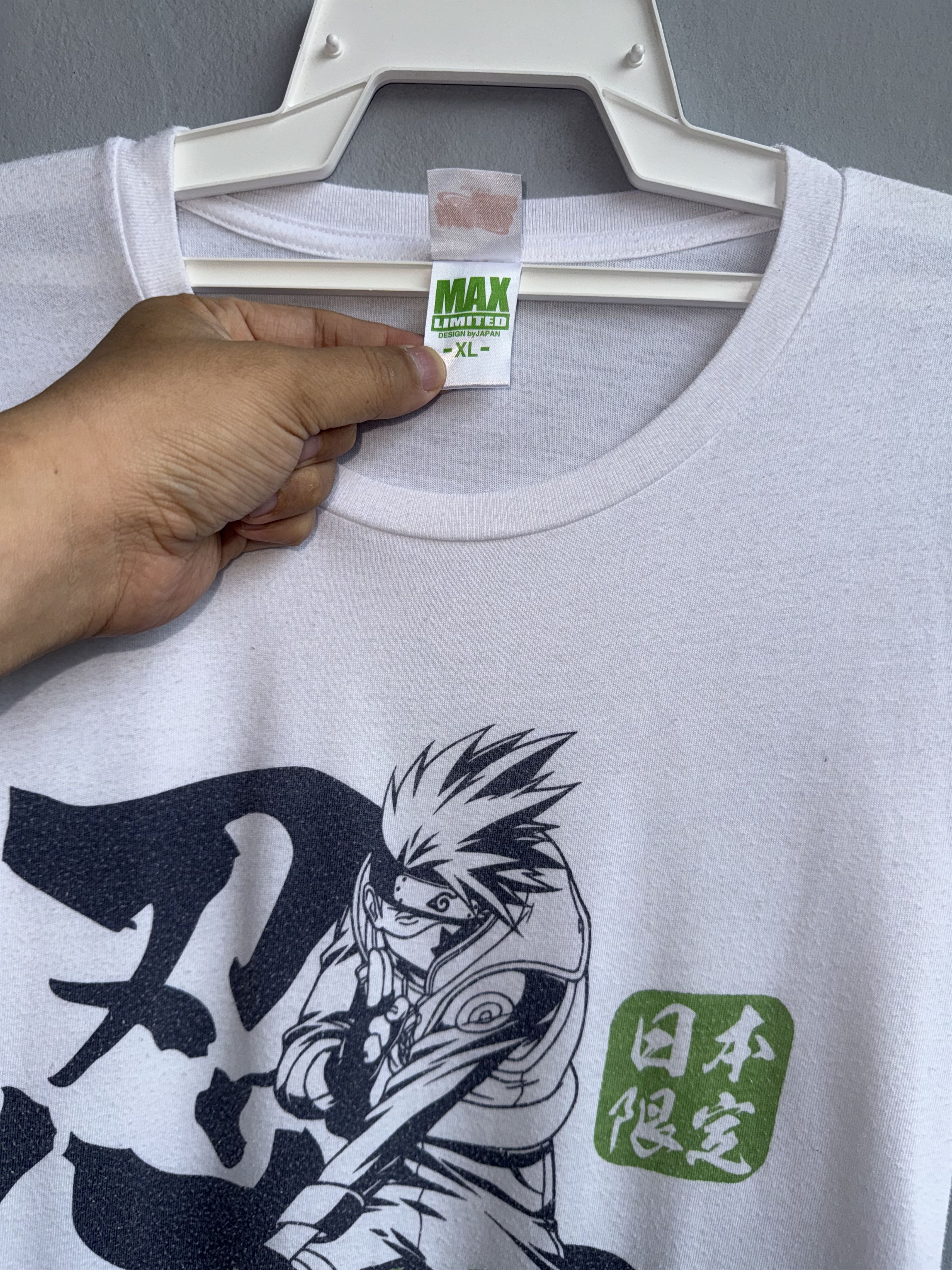 Anime × Japanese Brand Naruto Shippuden Kakashi Shirt Size US XL / EU 56 / 4 - 3 Thumbnail
