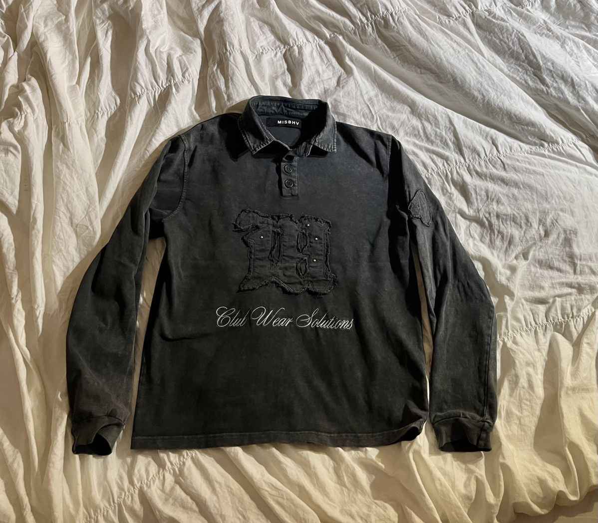 Misbhv MISBHV Pearl Club Wear Solutions Collared Long Sleeve Size S / US 4 / IT 40 - 3 Thumbnail