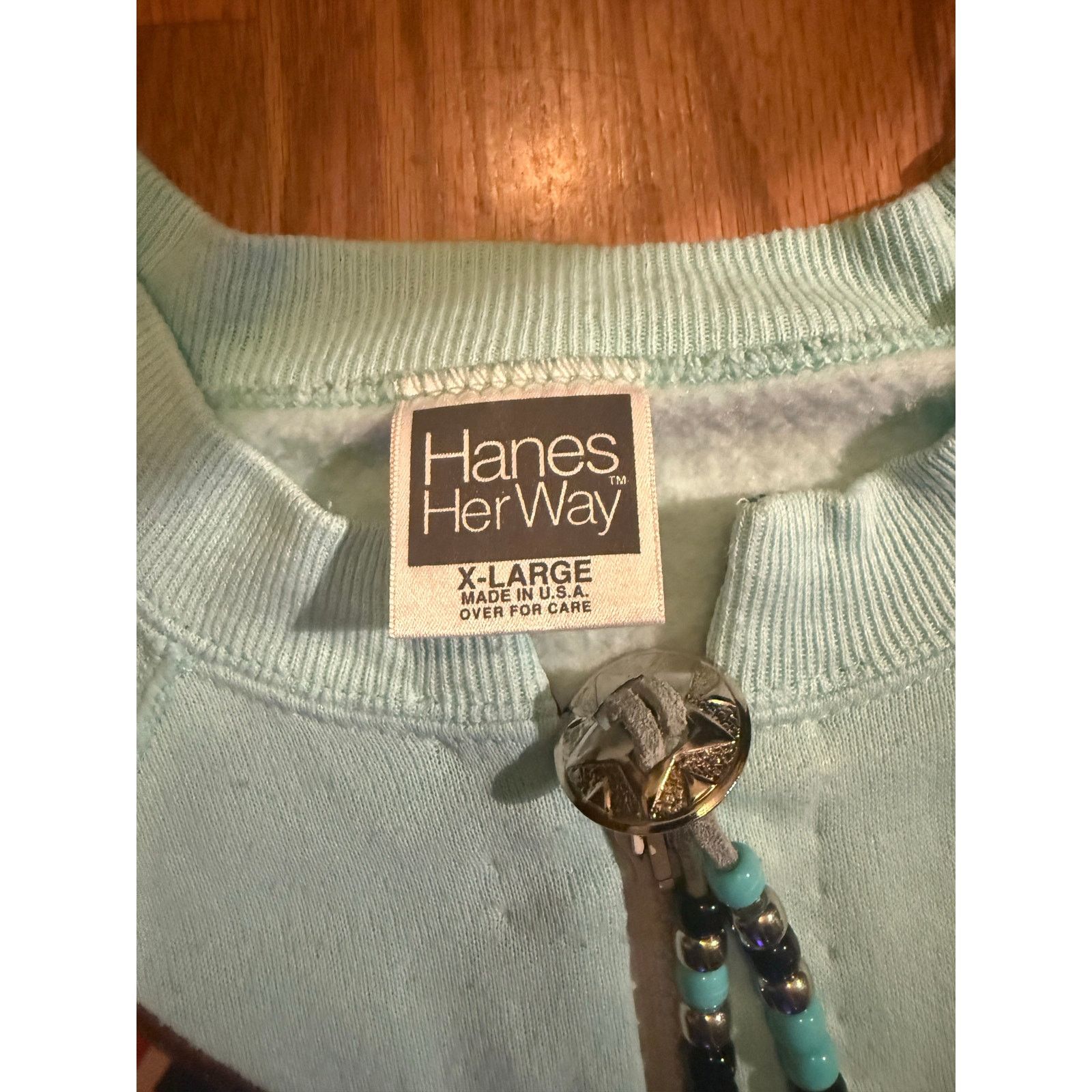 Hanes True Vintage Custom Southwest crew zip up conversion Size US L / EU 52-54 / 3 - 2 Thumbnail