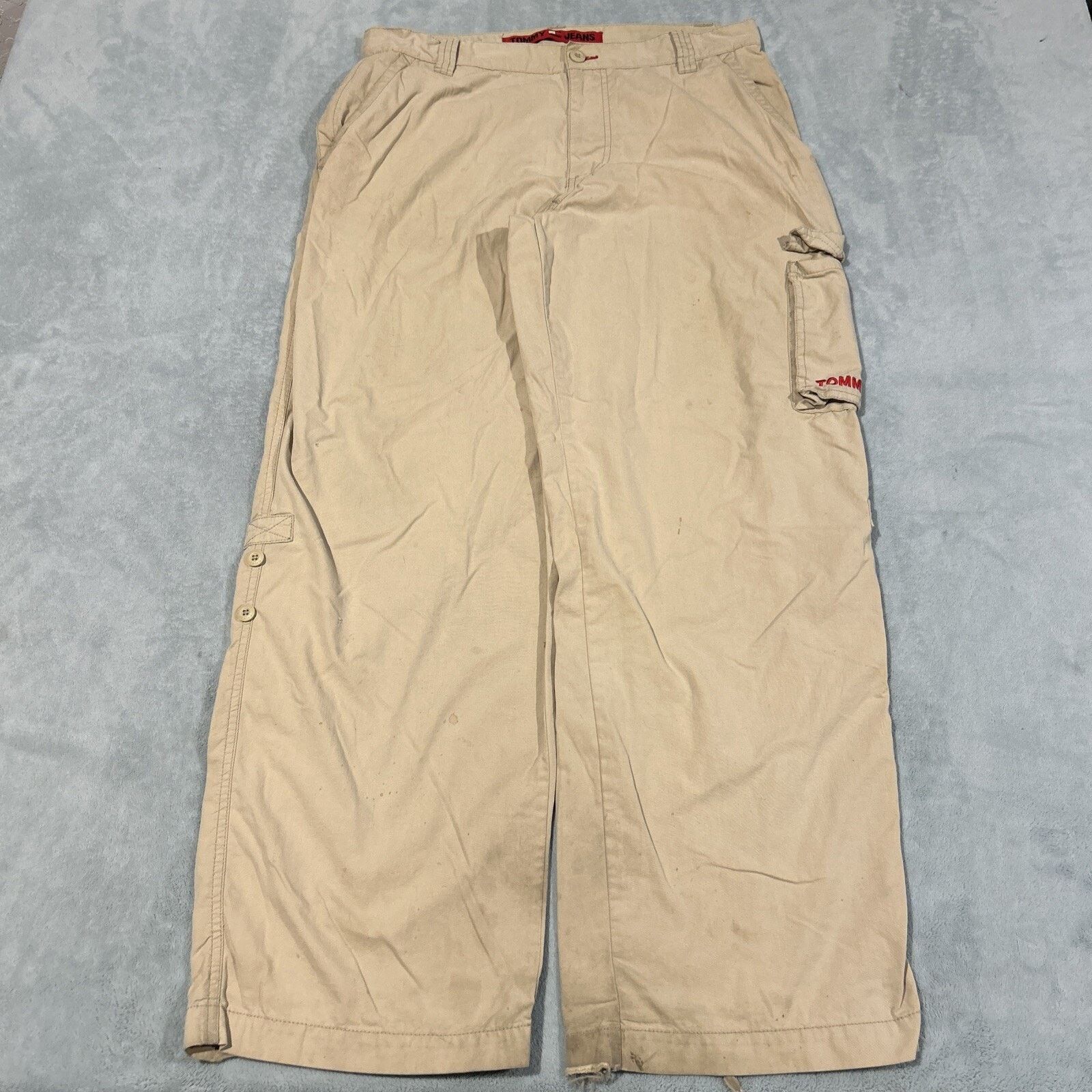 Tommy Hilfiger Hilfiger Beyond Baggy Cargo Convertible Pants 34x30 Relaxed Size US 34 / EU 50 - 2 Thumbnail