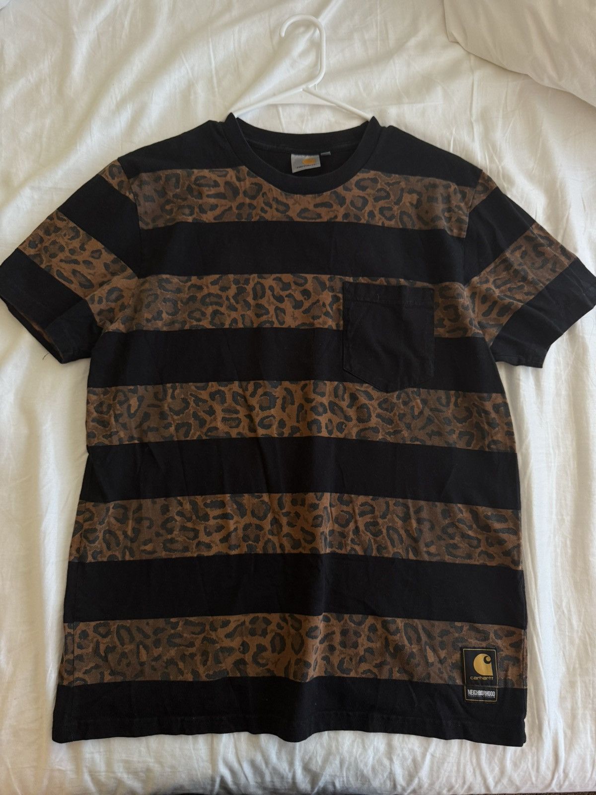 Carhartt × Neighborhood Black and Leopard print Carhartt x Neighborhood Size US M / EU 48-50 / 2 - 1 Thumbnail