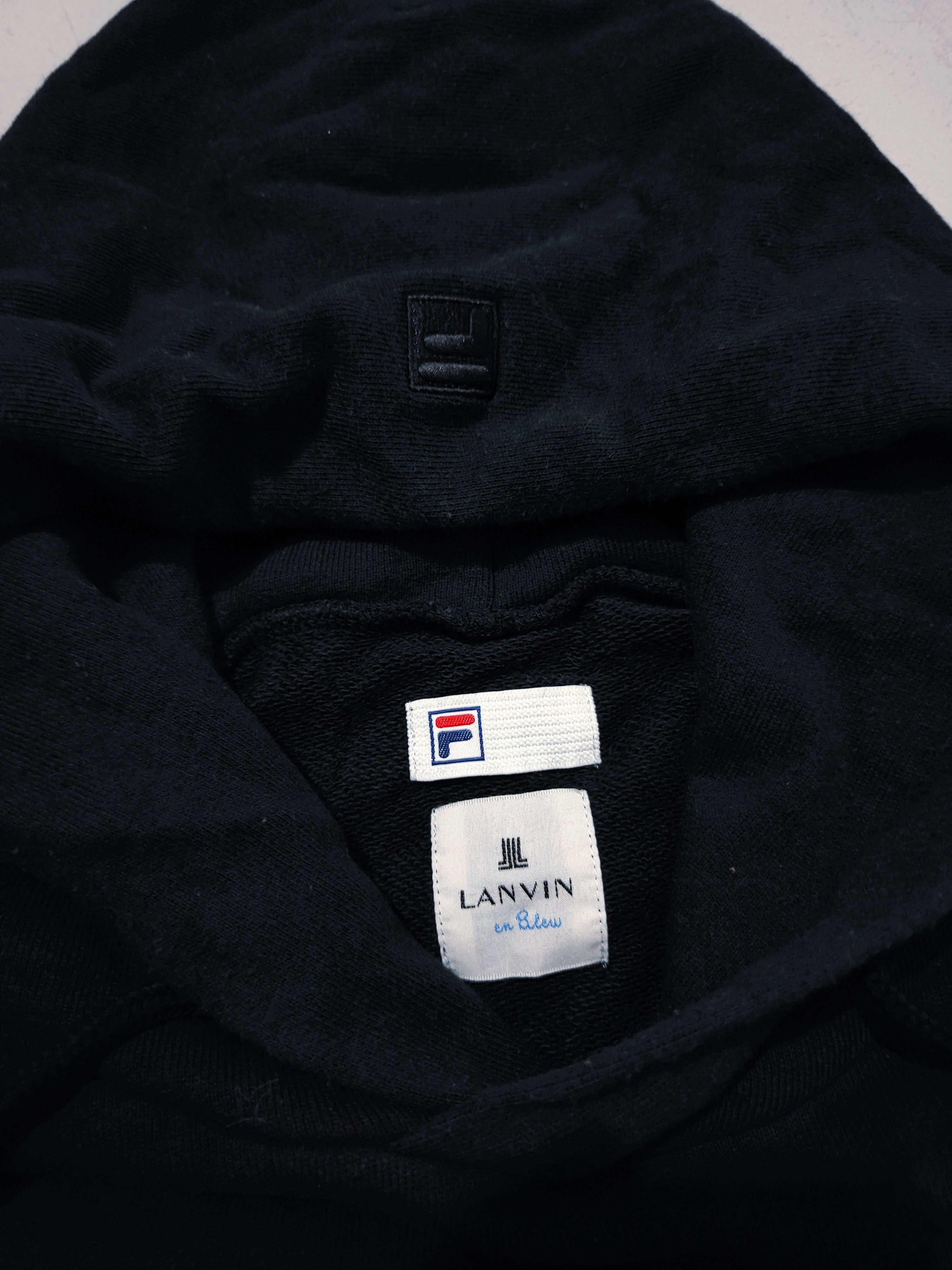 Lanvin Lanvin En Bleu x Fila Hoodie Size US L / EU 52-54 / 3 - 6 Thumbnail