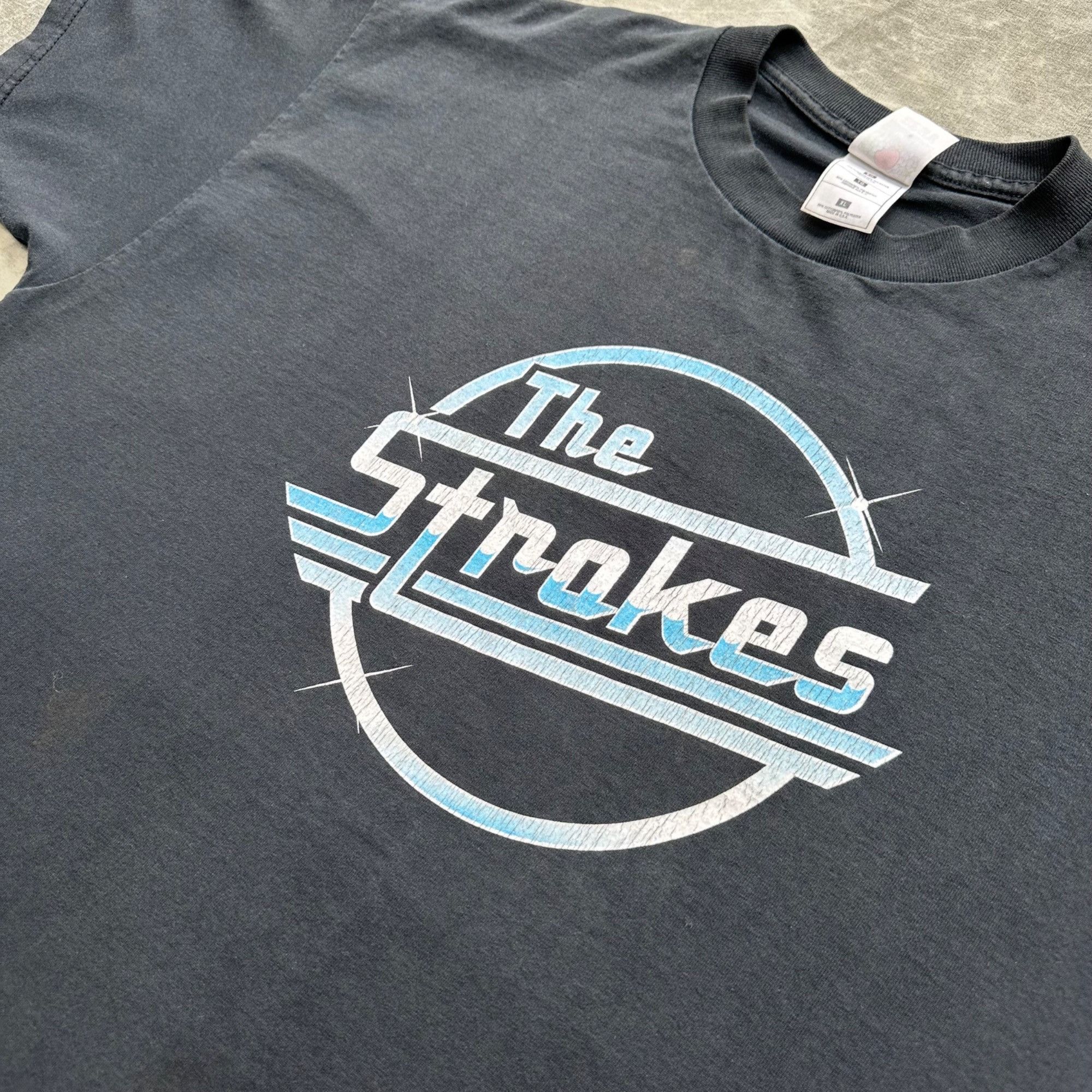 Vintage Vintage Orignal Late 90s The Strokes Alternative Indie Rock Size US XL / EU 56 / 4 - 2 Thumbnail