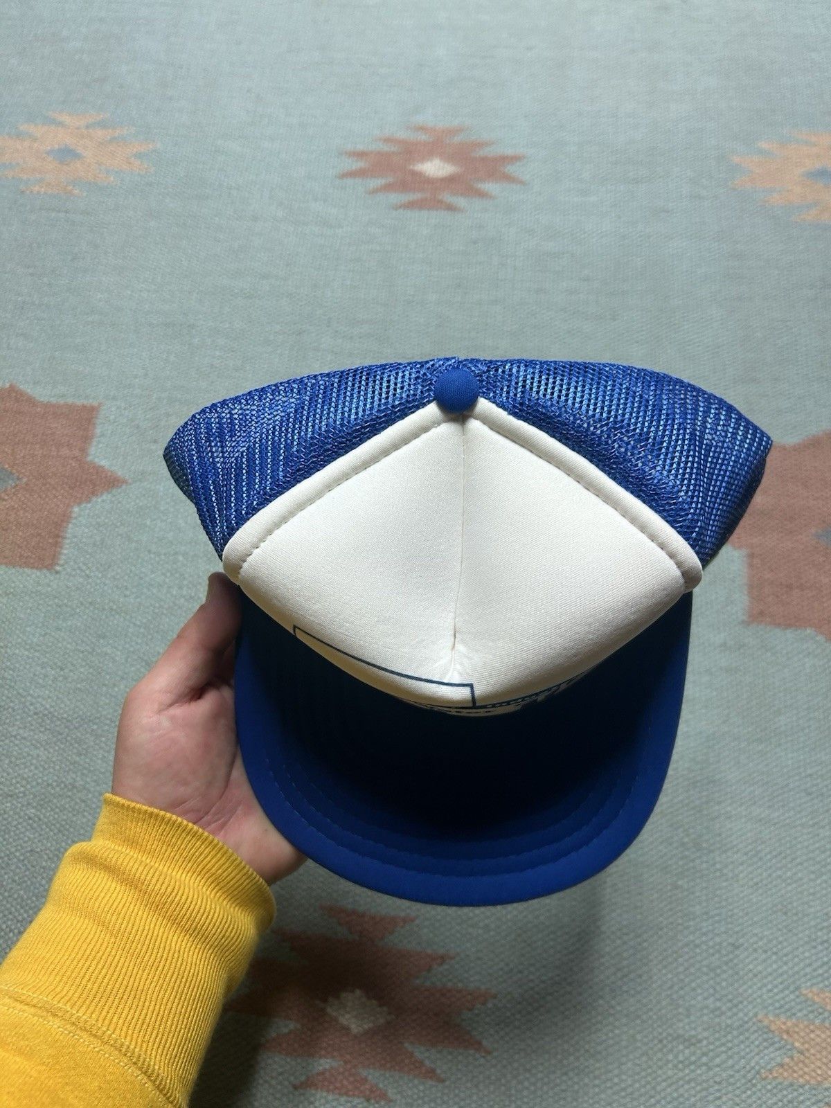 Vintage Vtg trucker hat Schlumberger industries Neptune water SLC Size ONE SIZE - 3 Thumbnail