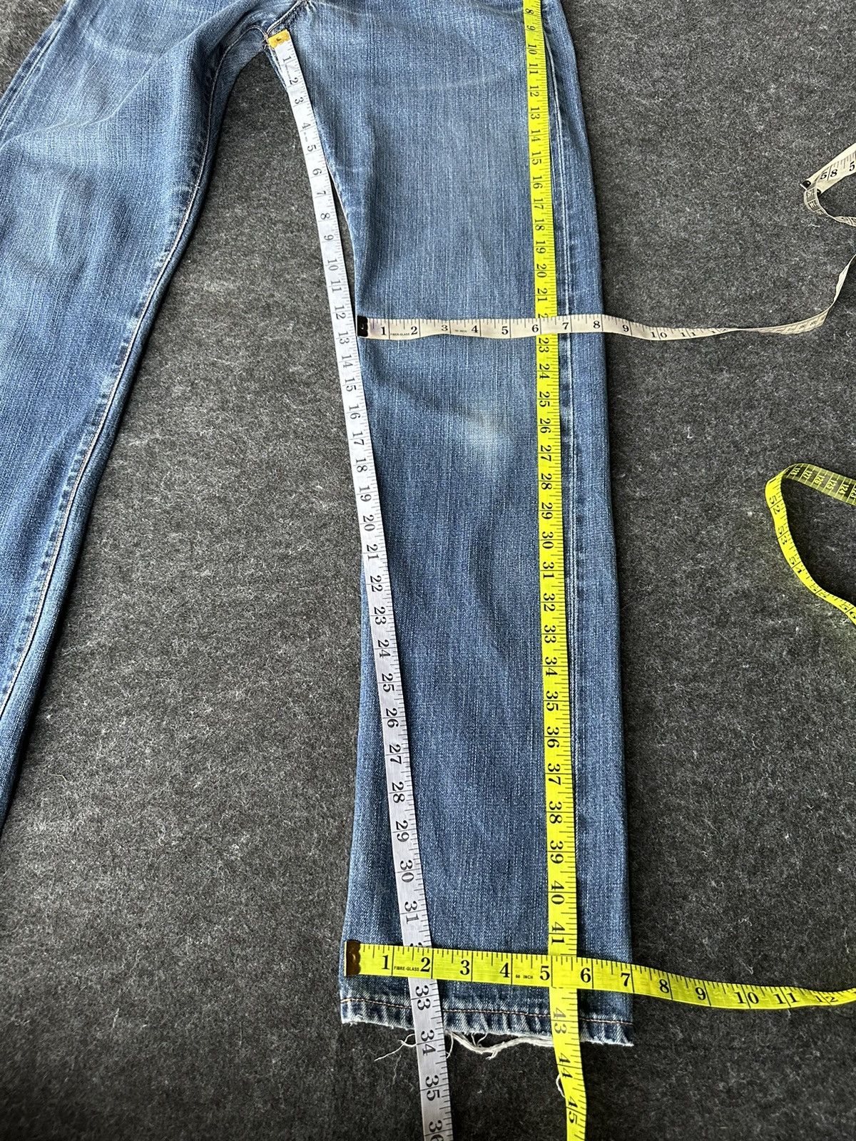 Edwin Vtg Edwin 505zxx Selvedge Redline Faded Denim W31 D411 Size US 31 - 13 Thumbnail