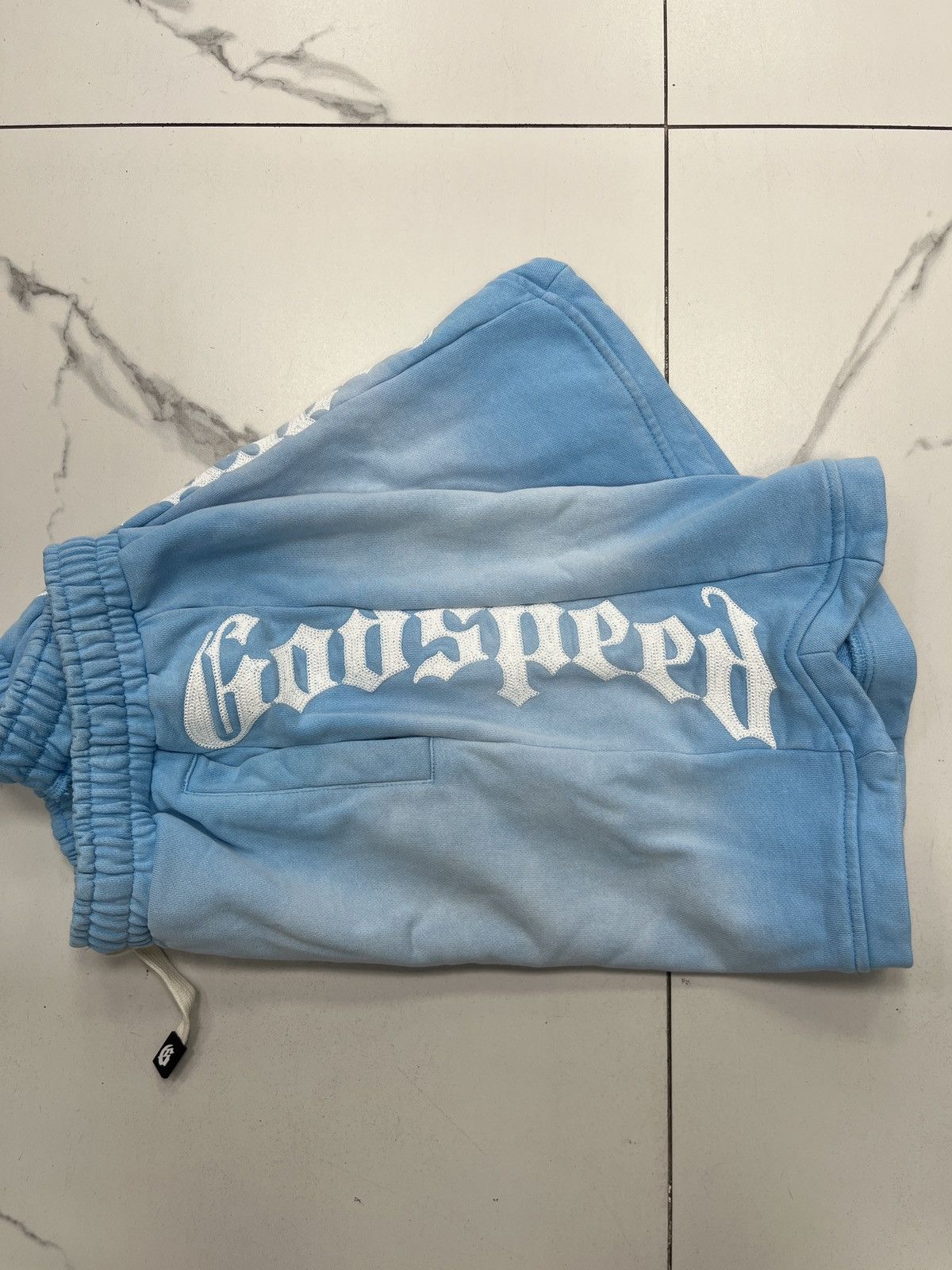 Godspeed Godspeed Courtside Shorts "Cloud Blue" Size US 26 / EU 42 - 3 Thumbnail