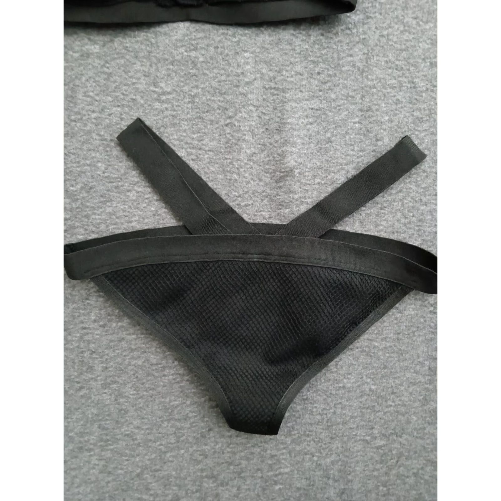 Vintage Codigo 2 Piece Strappy Cheeky Black Bikini Swimsuit Size S Size ONE SIZE - 7 Thumbnail