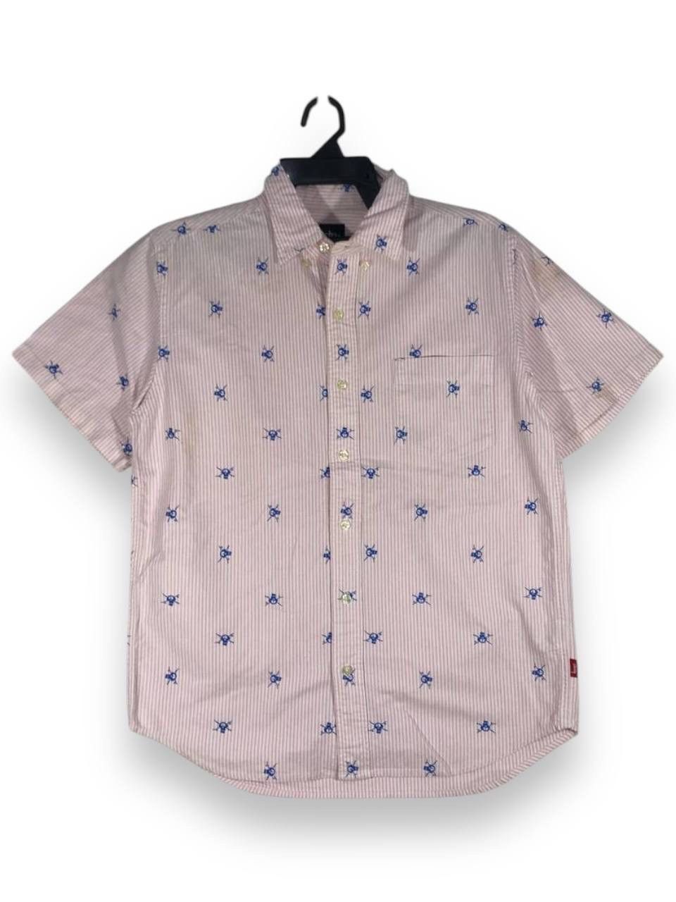 Stussy stussy shirts all logo fullprint Size US M / EU 48-50 / 2 - 1 Thumbnail