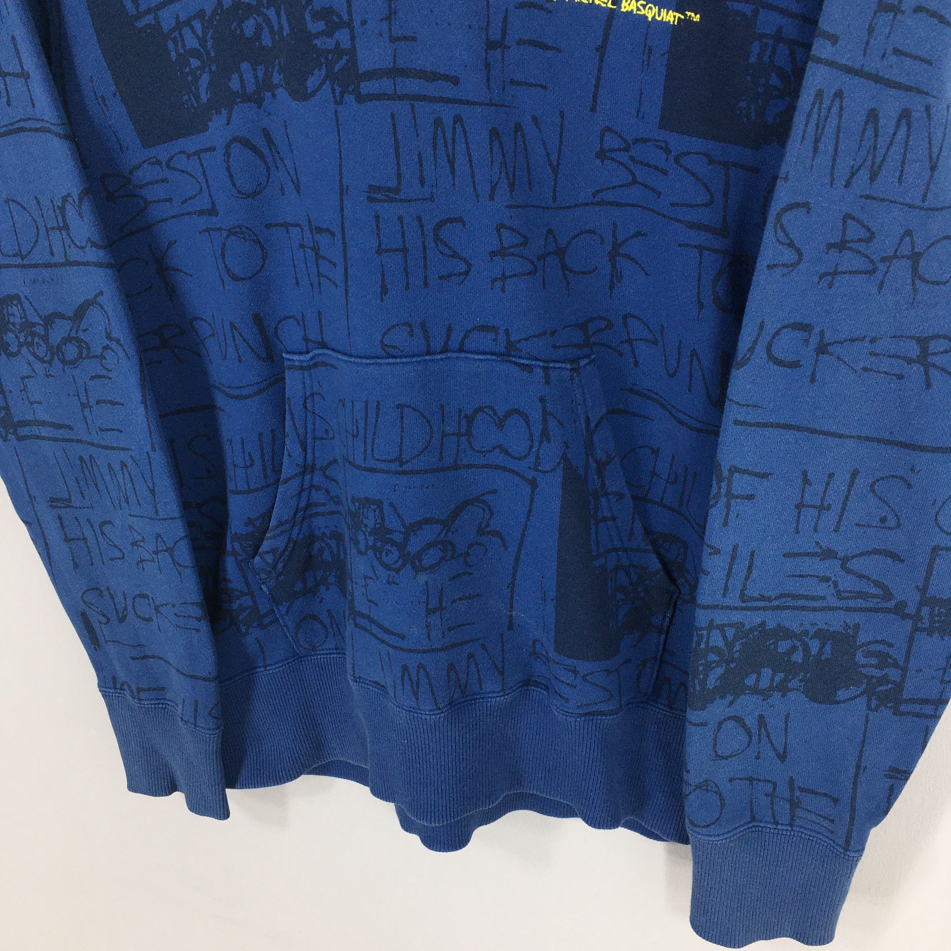 Jean-Michel Basquiat Jean-Michel Basquiat Comic Strip Pop Art Hoodie Sweatshirt M Size US M / EU 48-50 / 2 - 4 Thumbnail
