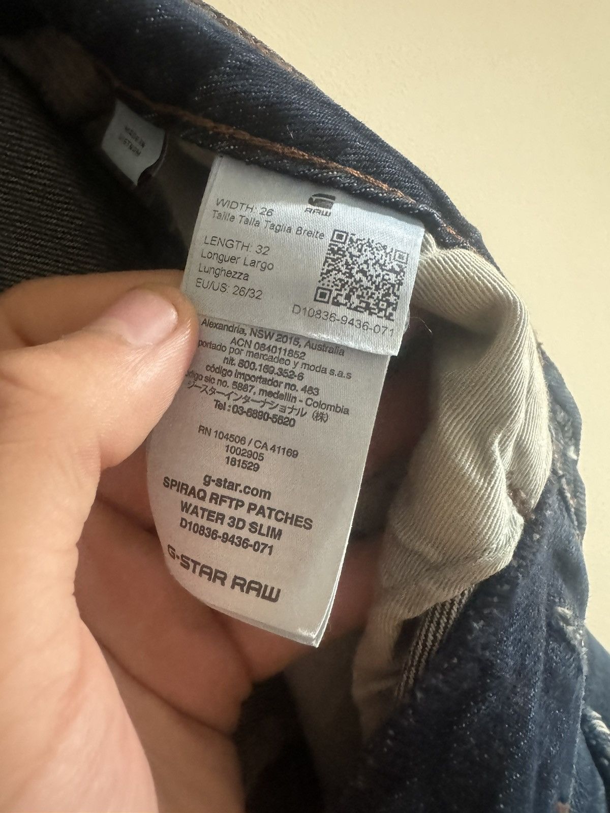 G-Star G-Star Raw x Jaden Smith Denim Jeans Size US 32 / EU 48 - 11 Thumbnail