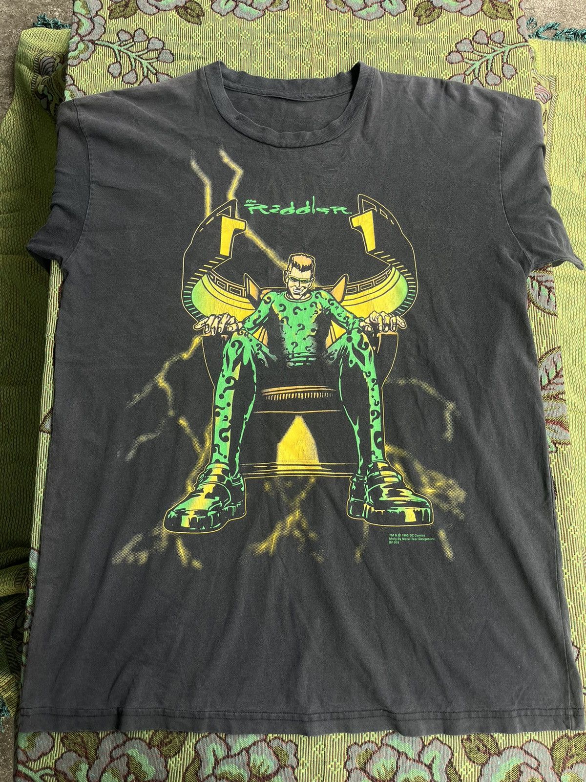 DC Comics Vintage The Riddler DC Comics 1995’s Novel Teez T-shirt Size US XL / EU 56 / 4 - 4 Thumbnail