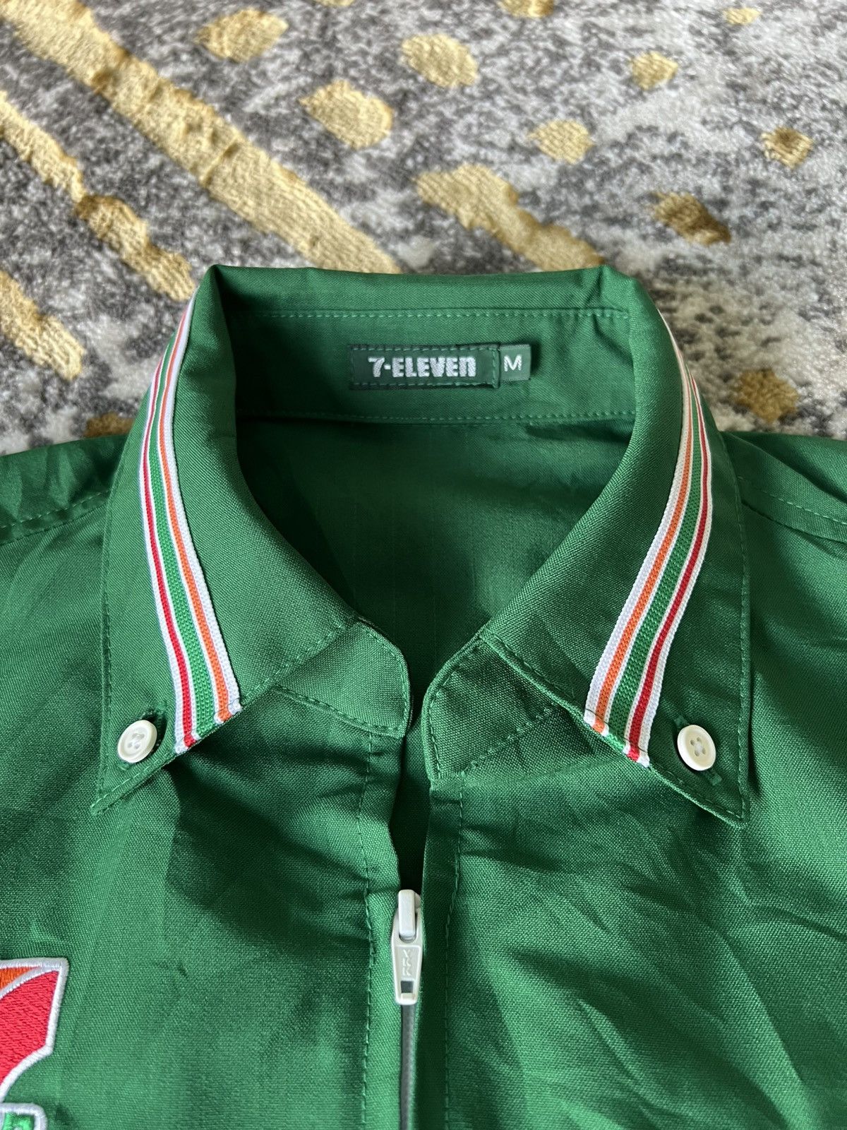 Japanese Brand × Vintage Vintage 7- Eleven staff workers uniform shirts Size US M / EU 48-50 / 2 - 2 Thumbnail