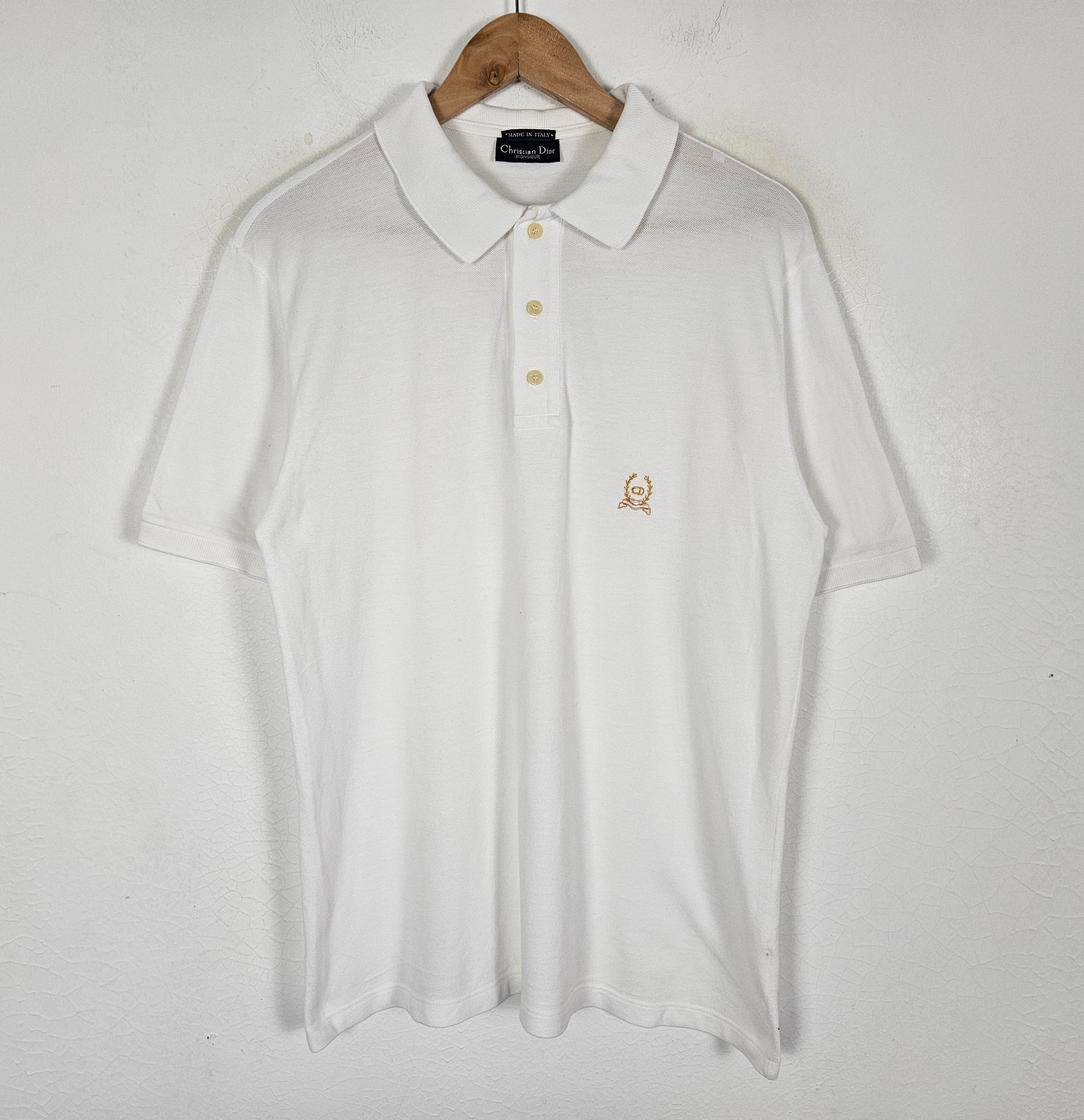 Christian Dior Monsieur Vintage Christian Dior Polo shirt Size US L / EU 52-54 / 3 - 2 Thumbnail