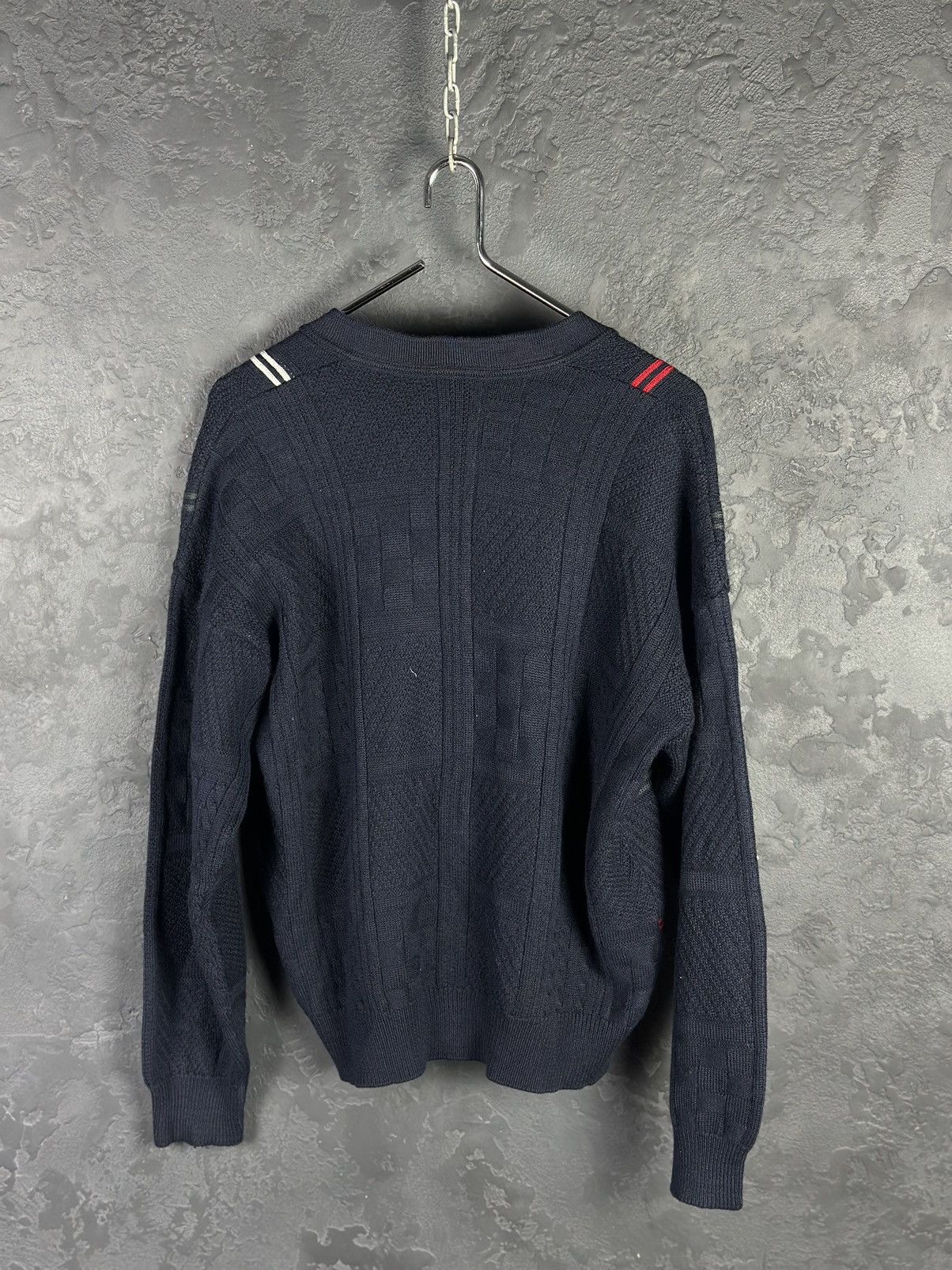 Lacoste × Vintage Vintage 90s Lacoste Knit Cardigan Sweater Size US M / EU 48-50 / 2 - 5 Thumbnail