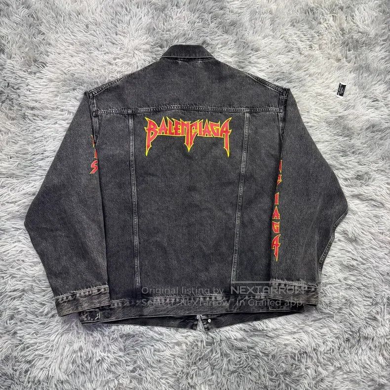 Balenciaga Balenciaga The Beatles Denim Jacket Size US S / EU 44-46 / 1 - 7 Thumbnail