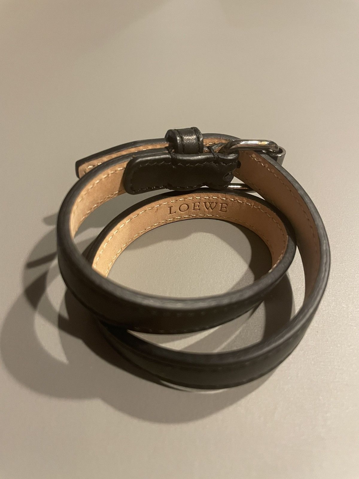 Loewe Loewe Leather Bracelet Size ONE SIZE - 2 Thumbnail
