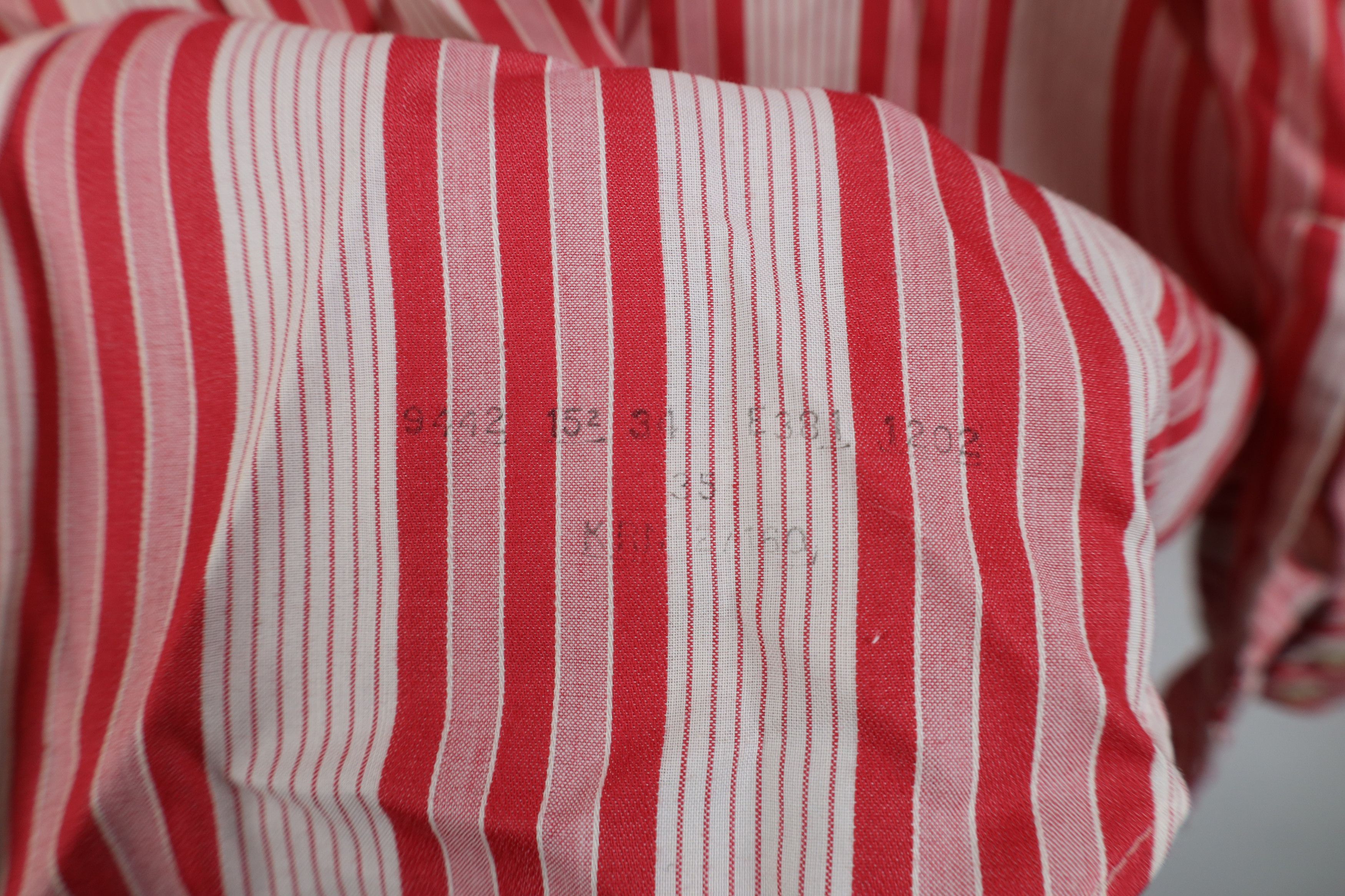 Vintage Vintage 50s 60s Streetwear Collar Striped Button Shirt USA Size US M / EU 48-50 / 2 - 9 Thumbnail