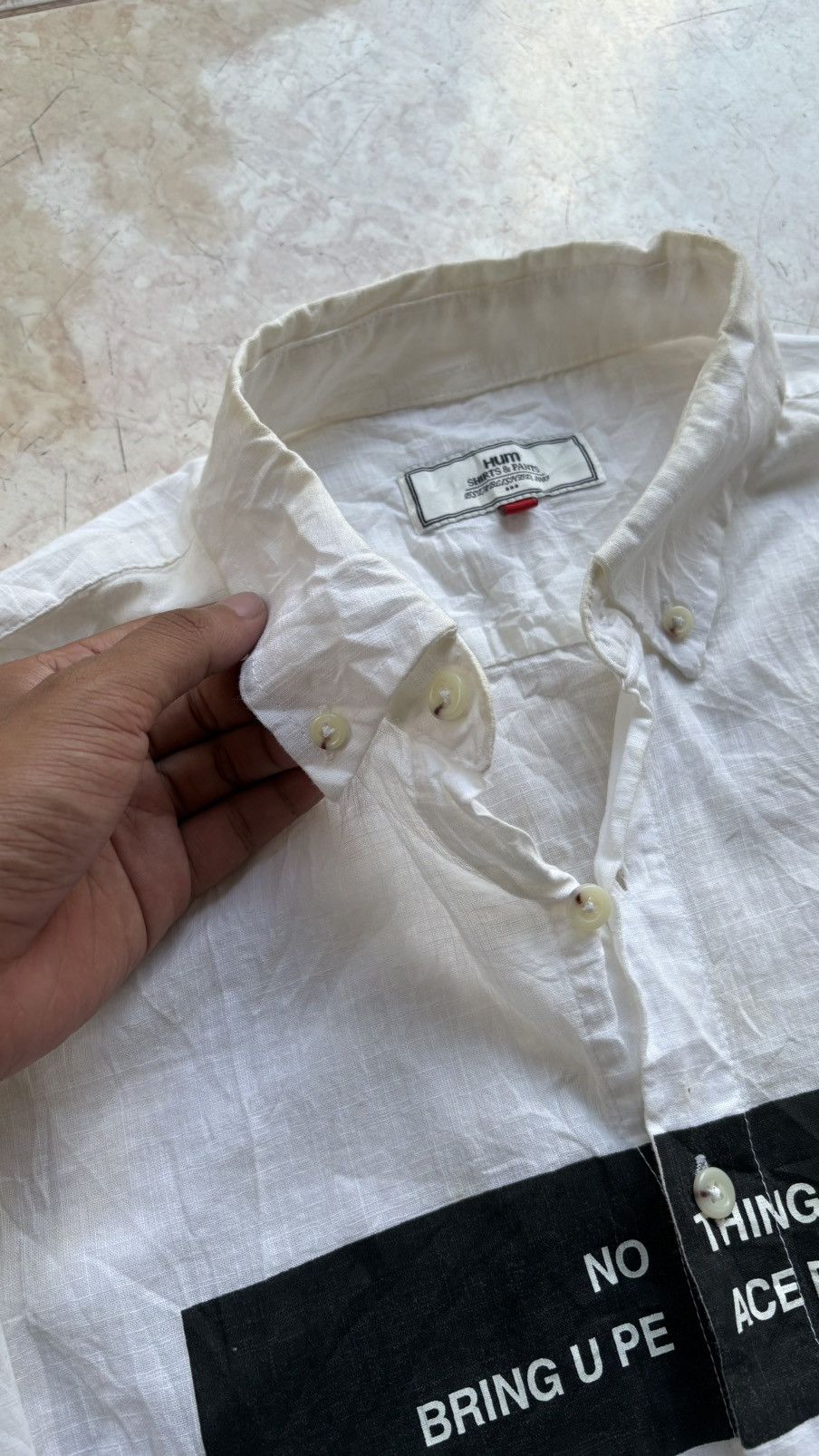 Japanese Brand Hum Vampire archive button shirt up Size US M / EU 48-50 / 2 - 8 Thumbnail