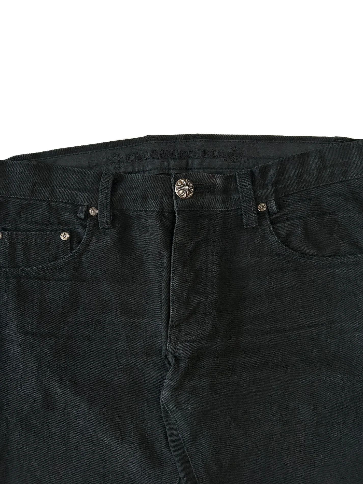 Chrome Hearts 2010's Black Denim Size US 32 / EU 48 - 3 Thumbnail