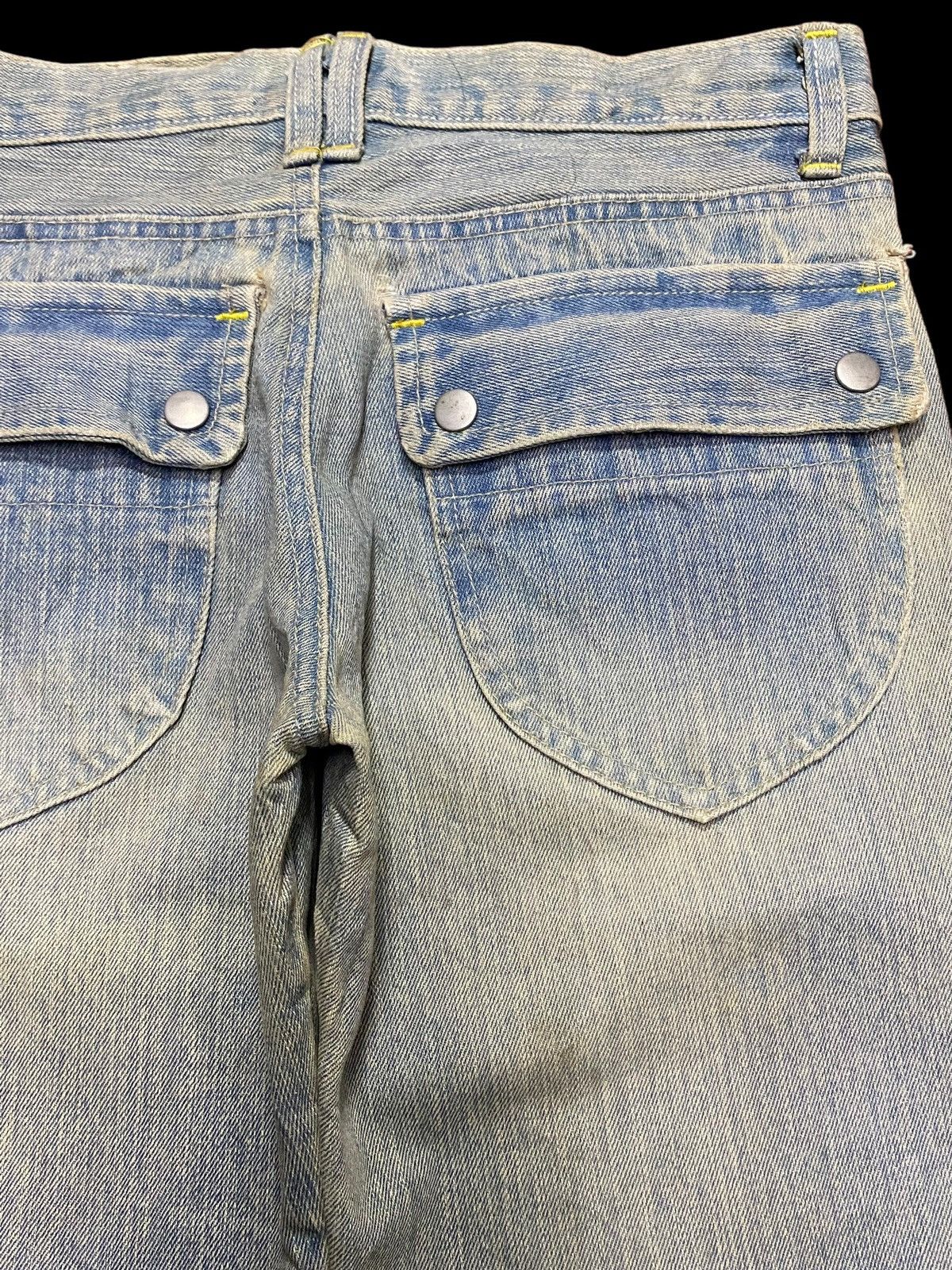 Japanese Brand Vintage Japanese Brand Mud Wash Bush Skinny Zip Leg Jeans Size US 30 / EU 46 - 8 Thumbnail