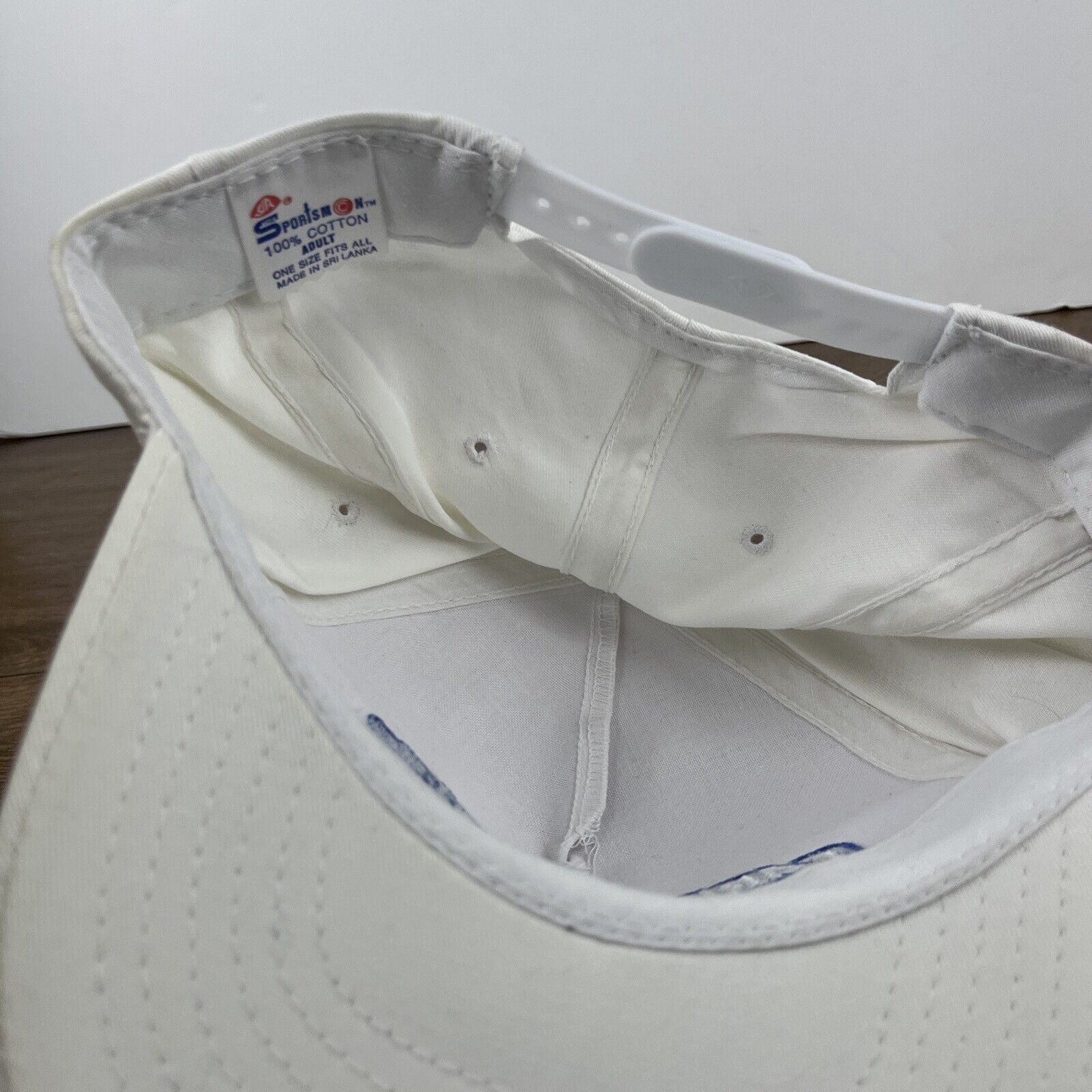 Other Carlisle Hat Carlisle Hat White Hat Adjustable Snapback Adul Size ONE SIZE - 14 Thumbnail