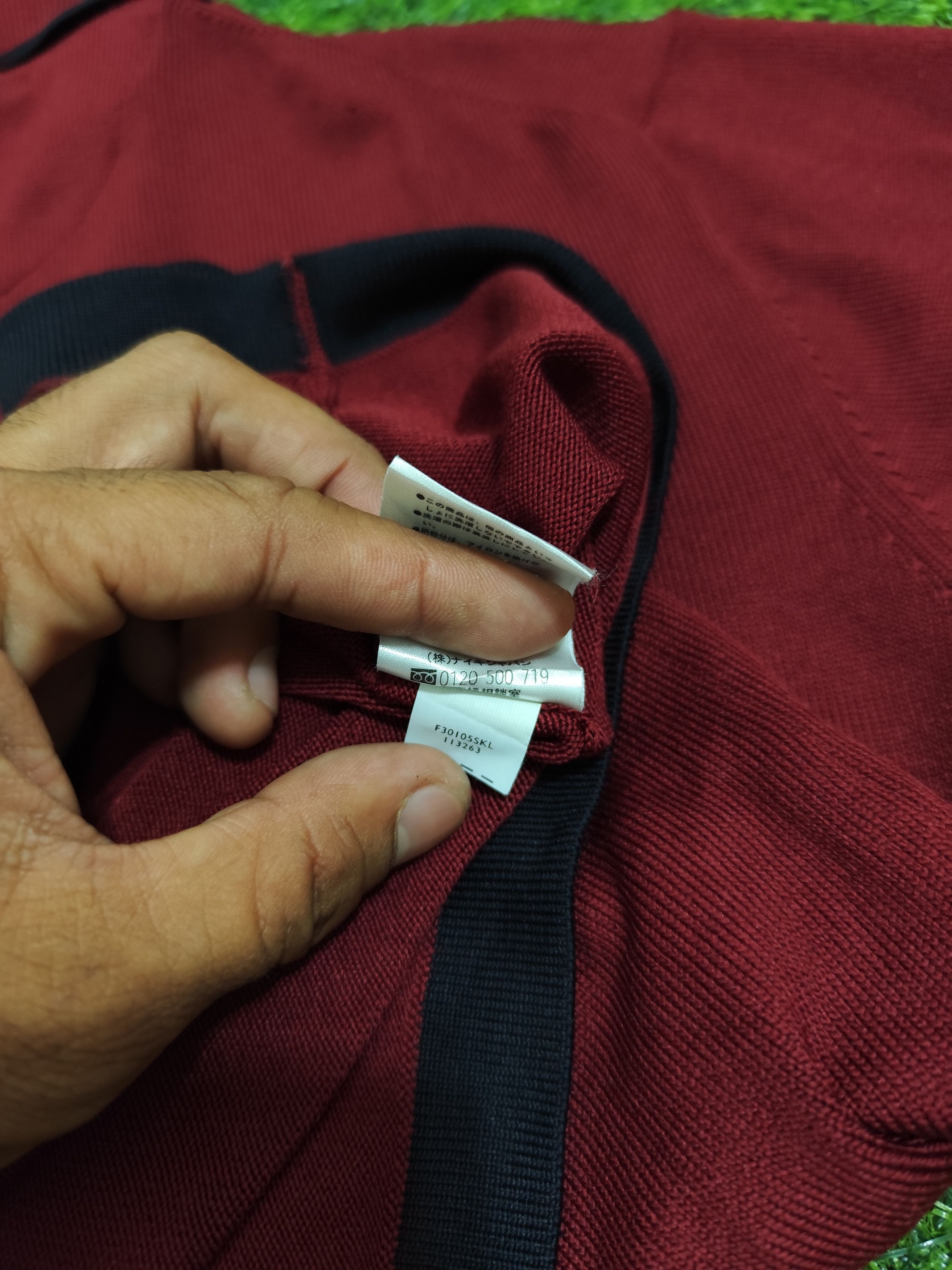 Nike Maroon Nike Tiger Woods Polo Shirt knitted Size US S / EU 44-46 / 1 - 2 Thumbnail