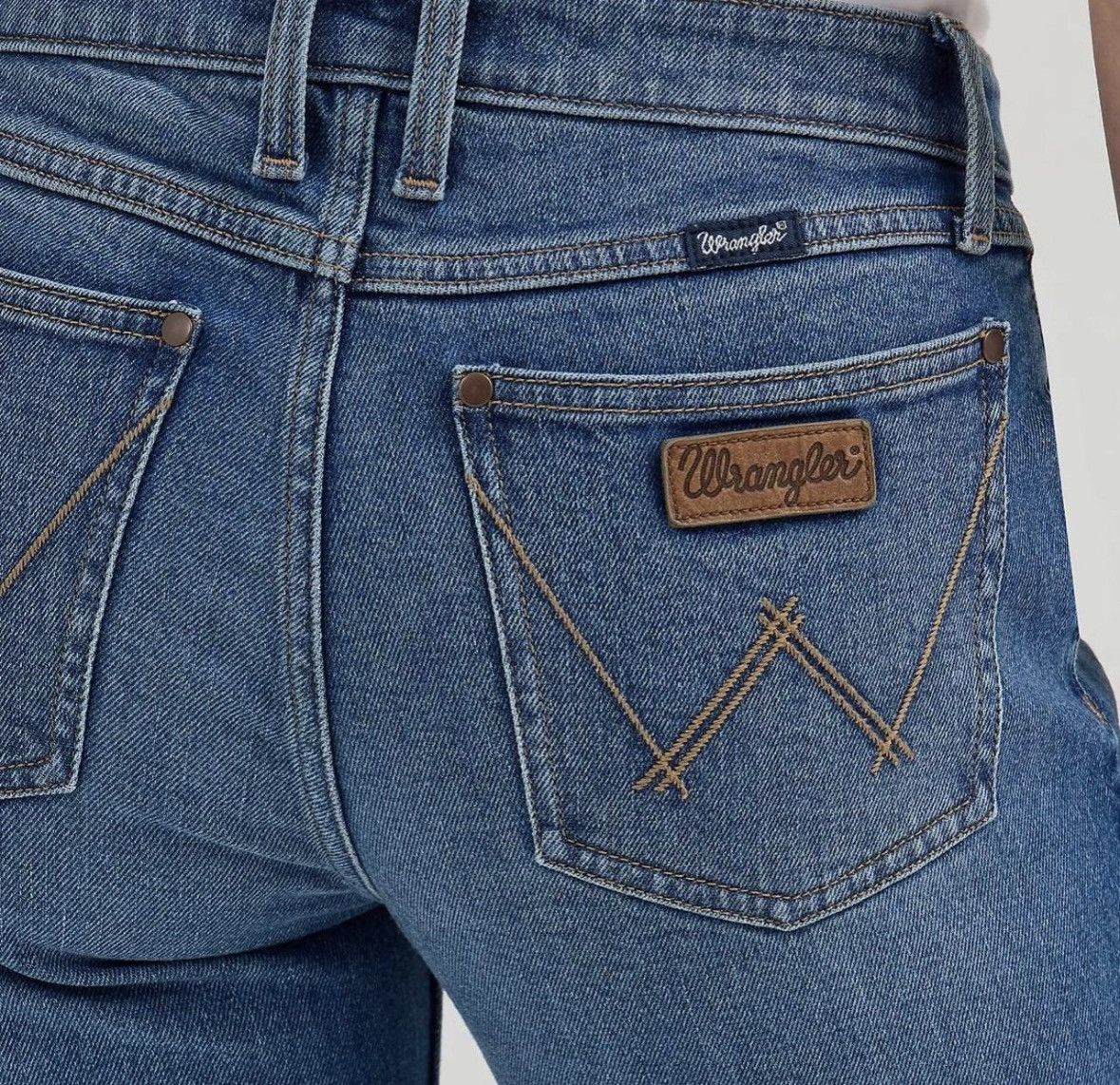 Wrangler WOMEN'S WRANGLER RETRO® MAE WIDE LEG TROUSER JEAN Size 30" / US 8 / IT 44 - 2 Thumbnail