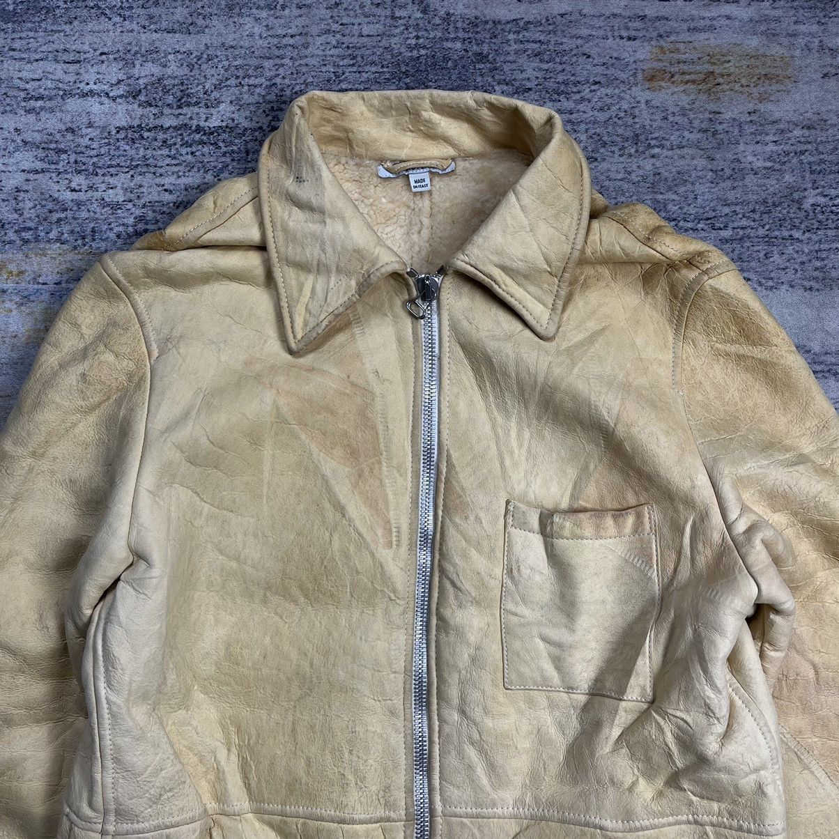 Helmut Lang × Vintage Archive 2000s Helmut Lang shearling leather jacket Size US M / EU 48-50 / 2 - 3 Thumbnail