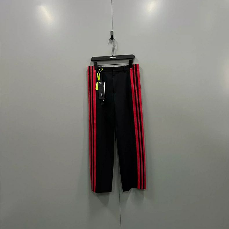Balenciaga Balenciaga size 44 Side red striped straight-legged pants Size US 28 / EU 44 - 1 Thumbnail