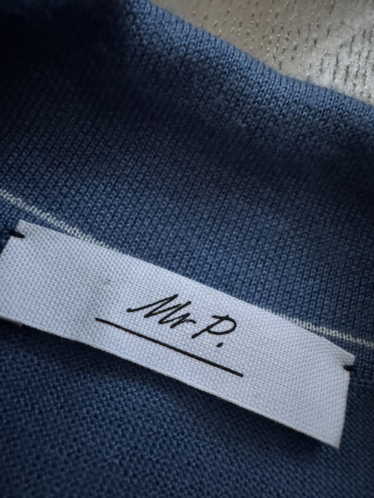 Mr P. MR P. knit polo tshirt SEE ALL PHOTOS FOR REAL TAPE MEASURES Size US XL / EU 56 / 4 - 5 Thumbnail