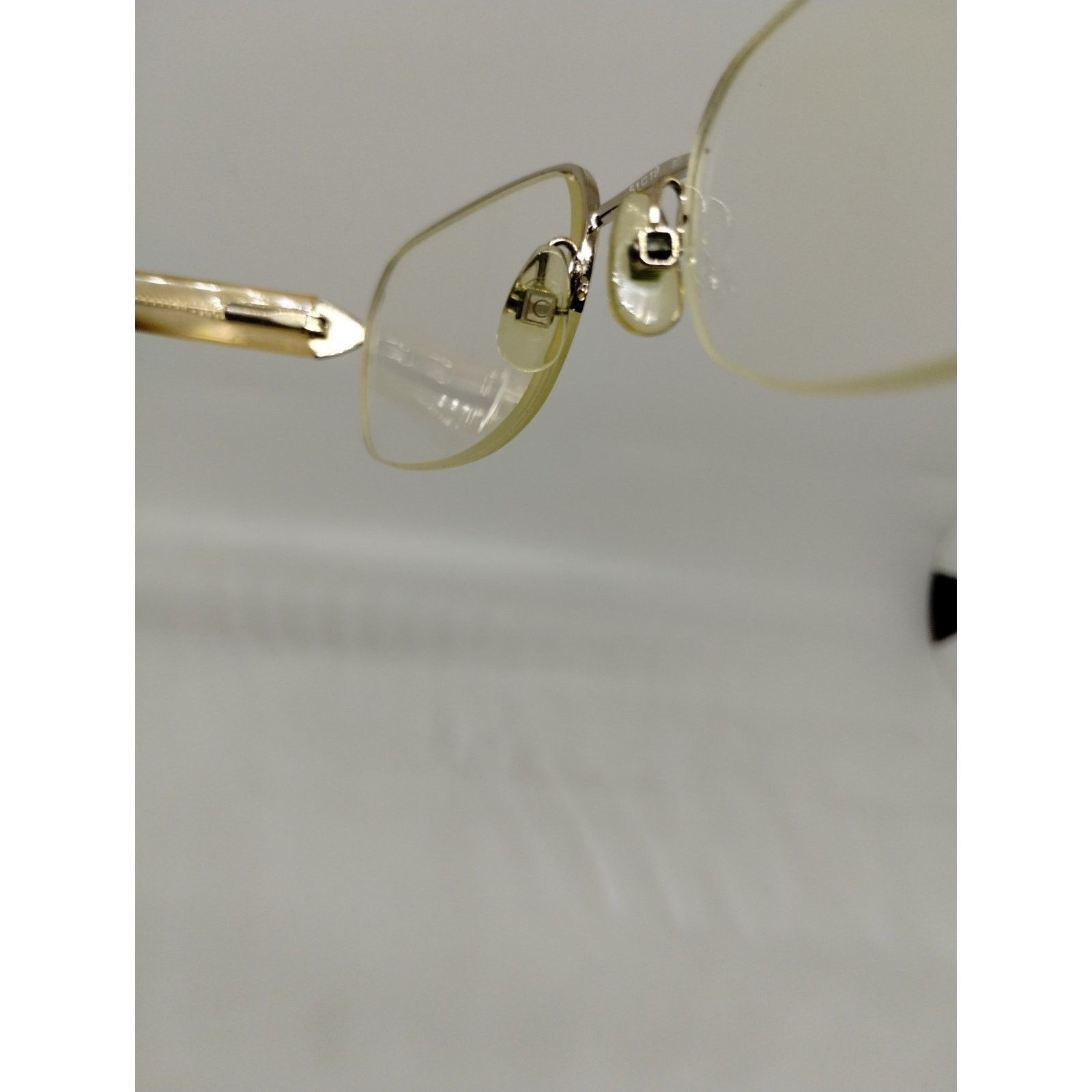 Liz Claiborne Liz Claiborne Eyeglass Frames L307 3YG Gold Yellow 51-19-130 Size ONE SIZE - 10 Thumbnail