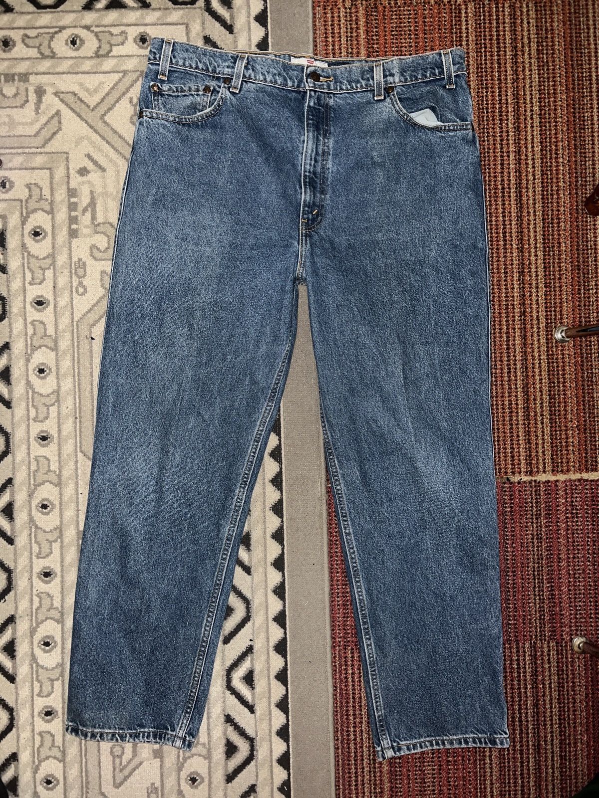 Levi's Vintage OOs Levis 560 Distressed Grunge Denim Jeans Size US 38 / EU 54 - 1 Thumbnail
