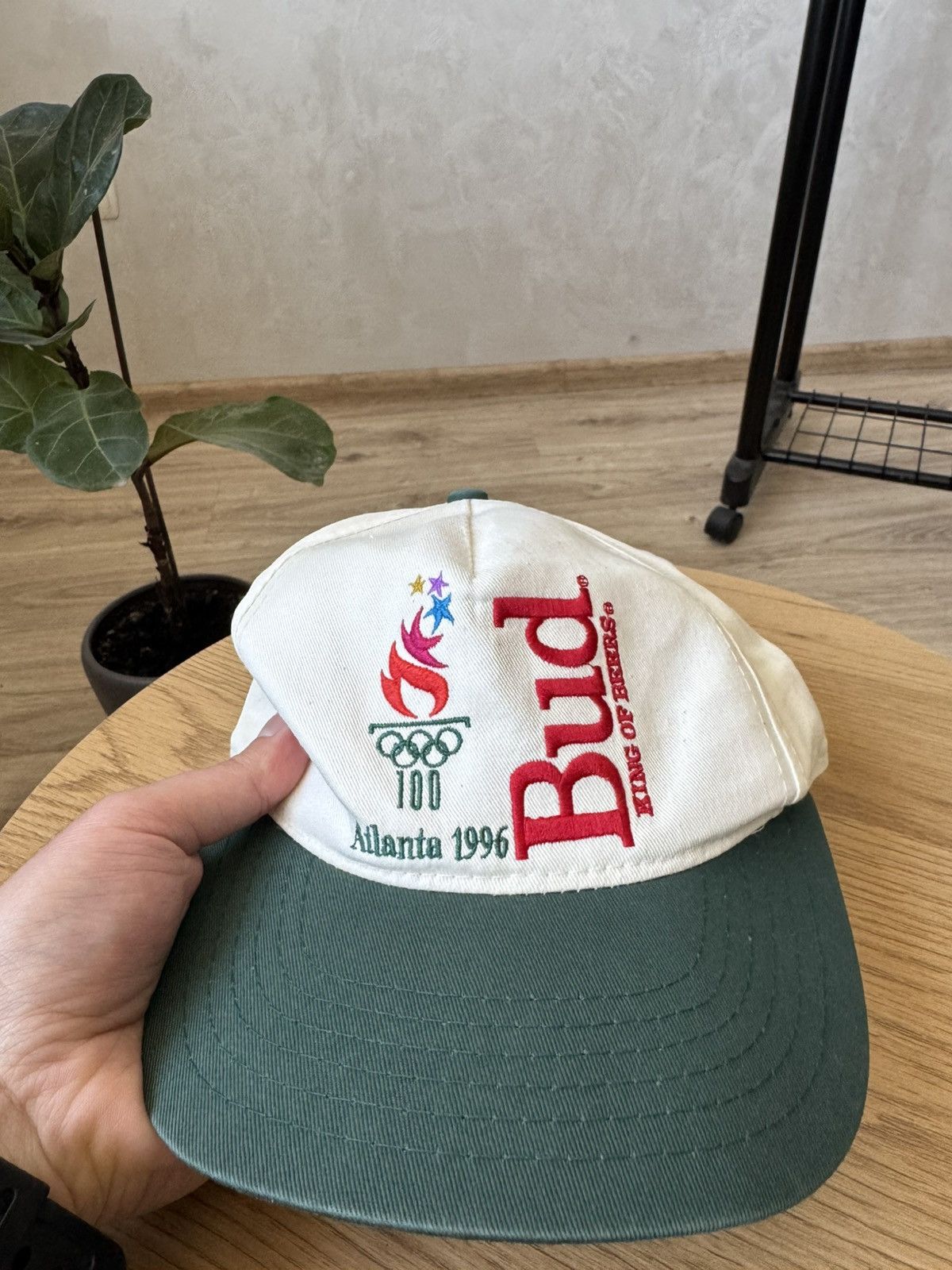 Reebok Vintage Reebok Atalanta 1996 Bud Cap Size ONE SIZE - 3 Thumbnail