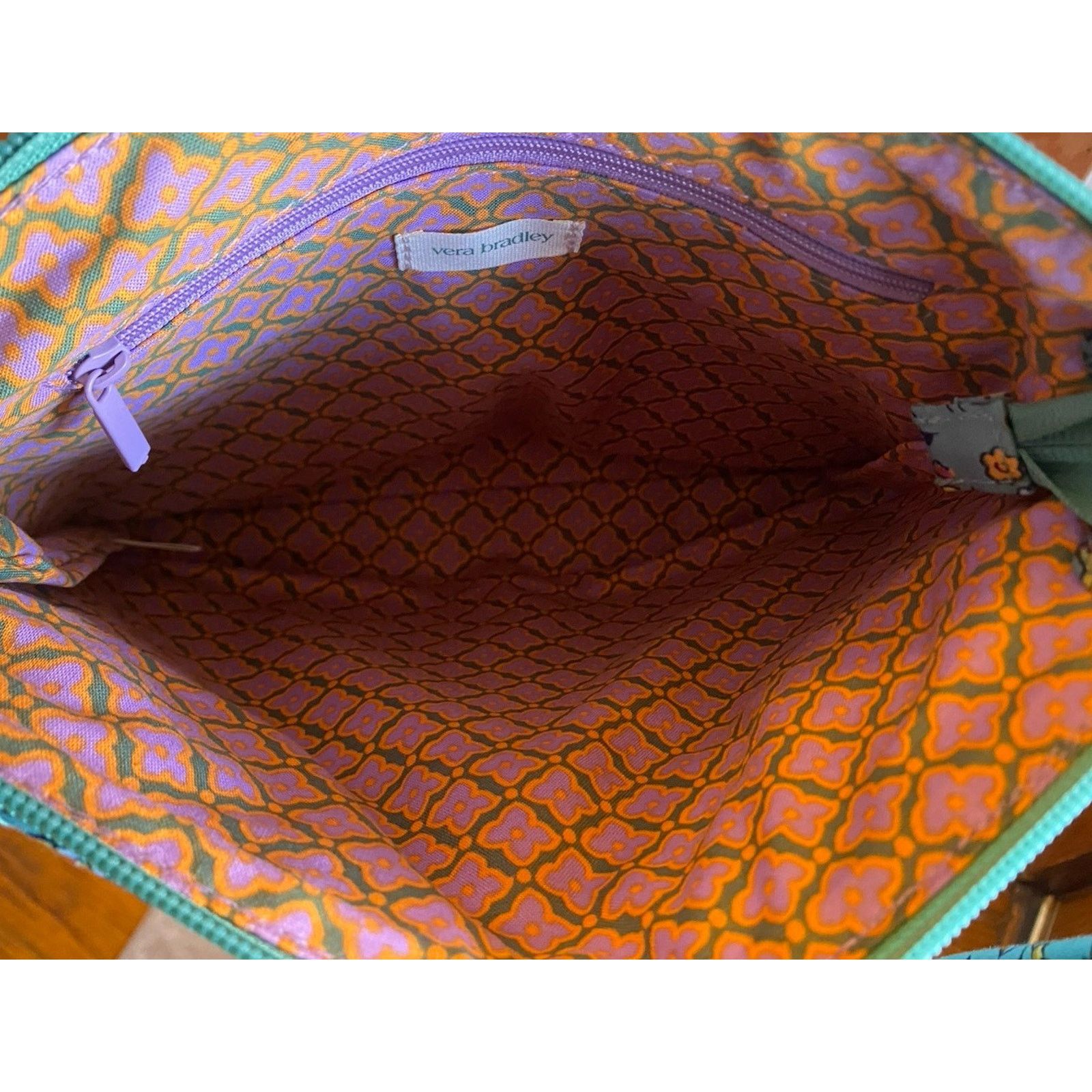 Vera Bradley NWT Vera Bradley Original Hipster Purse Gemstone Paisley $80 Size ONE SIZE - 4 Thumbnail