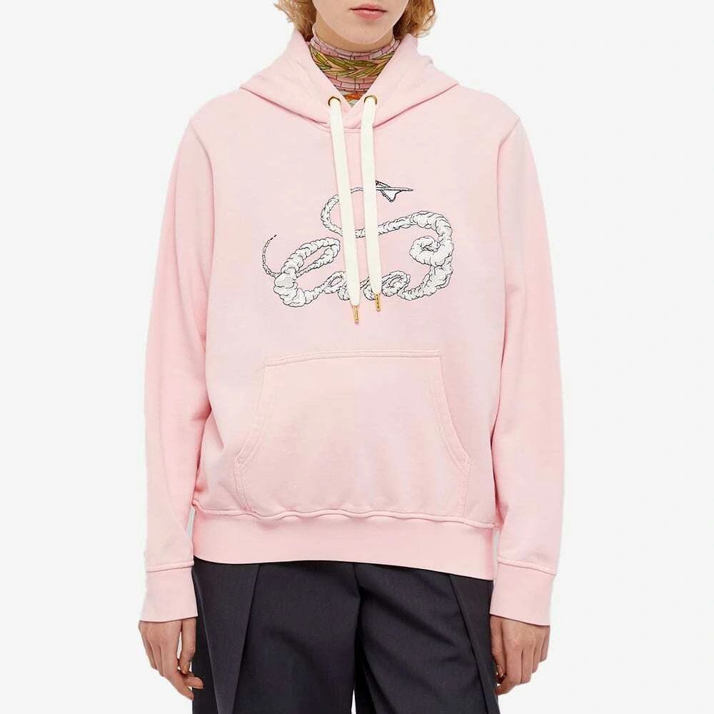 Casablanca Pink Embroidered Aviation Show Hoodie Size US XS / EU 42 / 0 - 2 Thumbnail